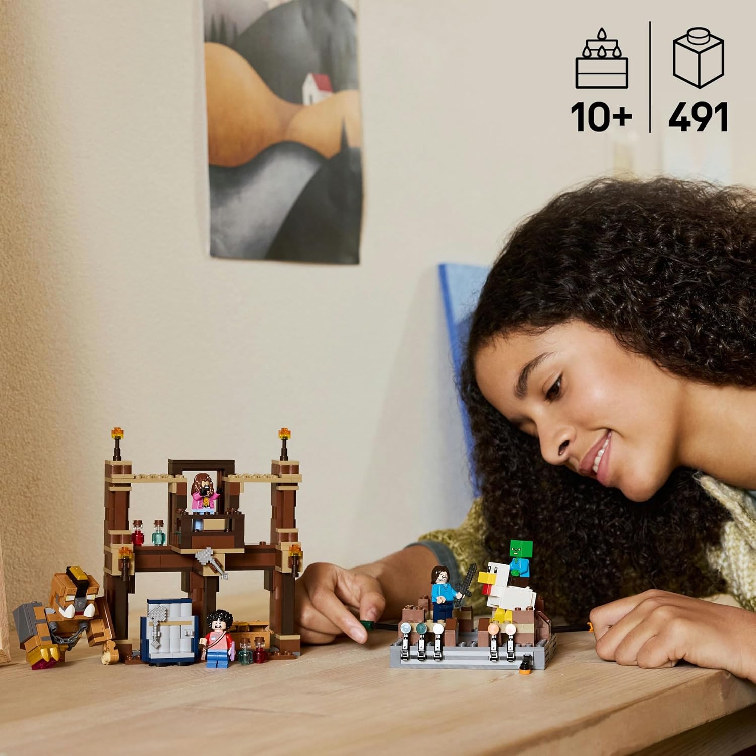 Конструктор LEGO Minecraft Лесной особняк - фото 6