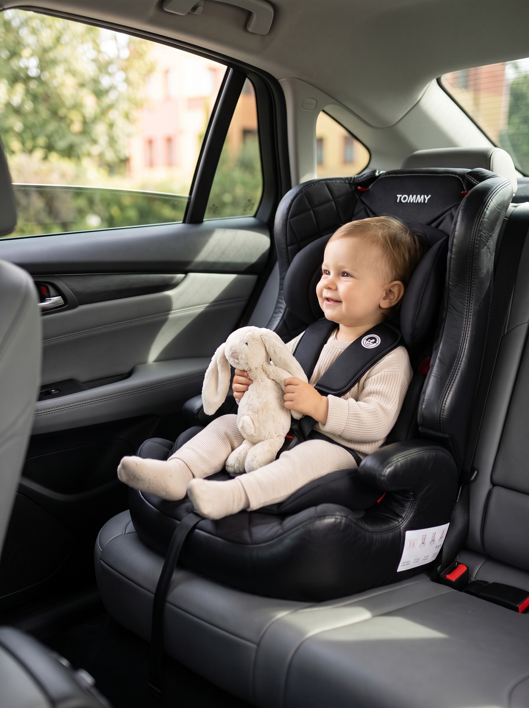Автокресло TOMMY Olymp HB816 1/2/3 (9-36 кг) черный - фото 2