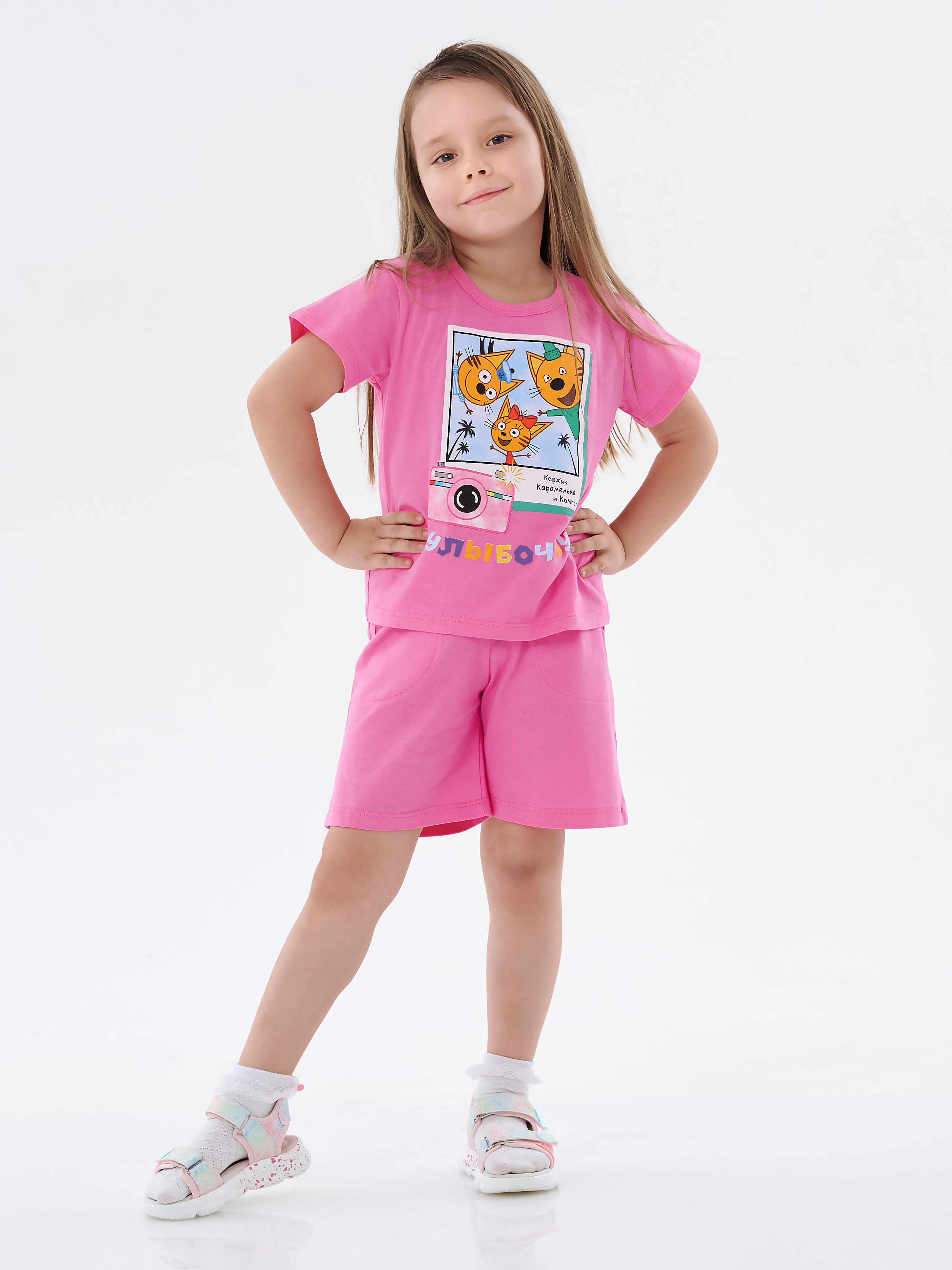 Пижама КрутышОк К-035 розовый - фото 1