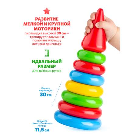 Игрушка Green Plast пирамидка