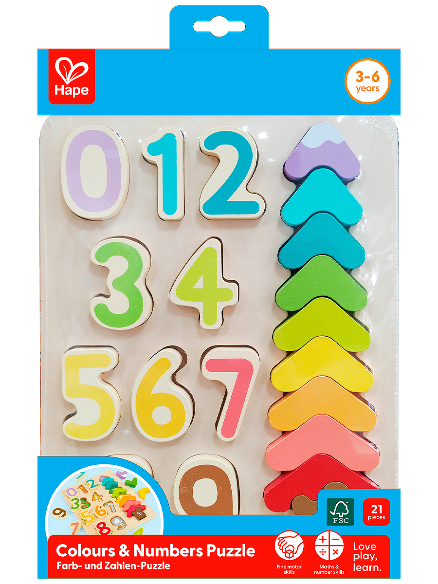 Пазл Hape деревянный - фото 9