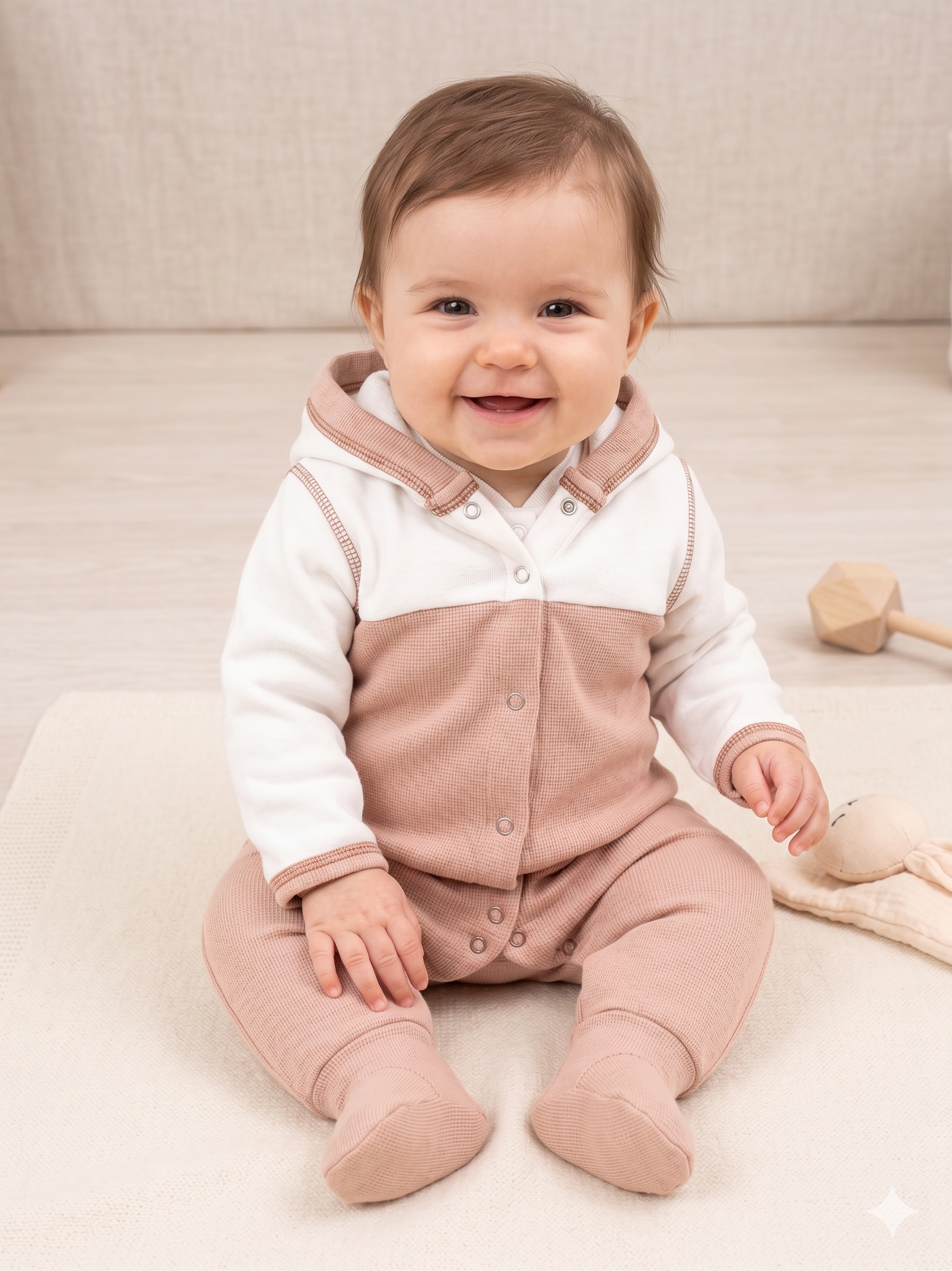 Изображение товара Теплый комбинезон ТРИЯ из 3-ниточного футера для детей