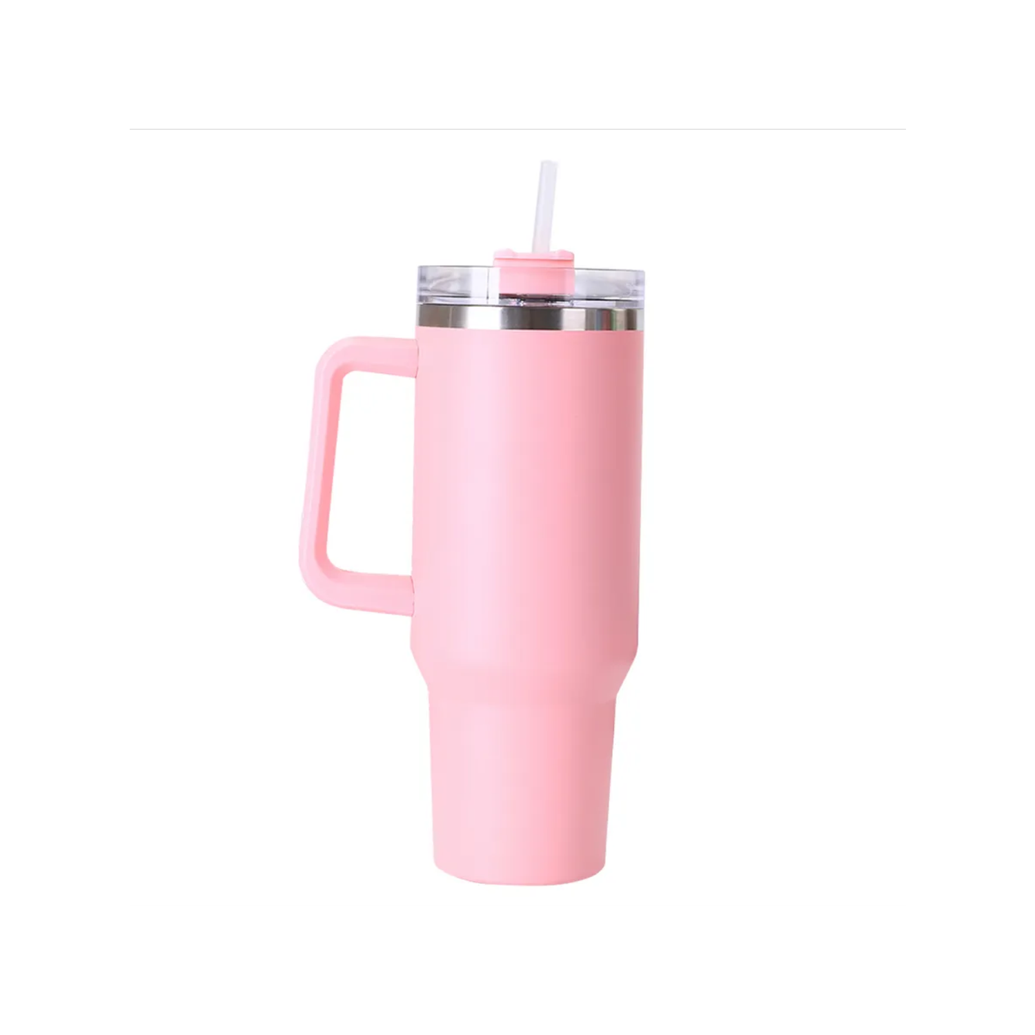 Термокружка ё с трубочкой 800мл в ассортименте - фото 1