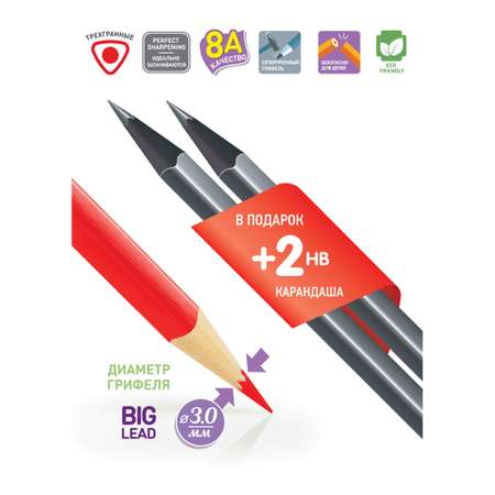 Карандаши цветные BERLINGO 20 шт.