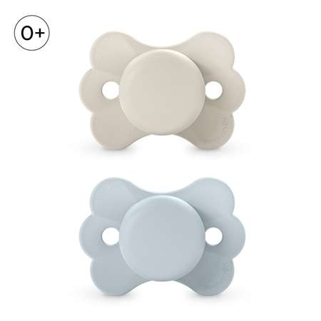 Пустышка Suavinex силикон ортодонтическая от 0 мес. 2 шт.