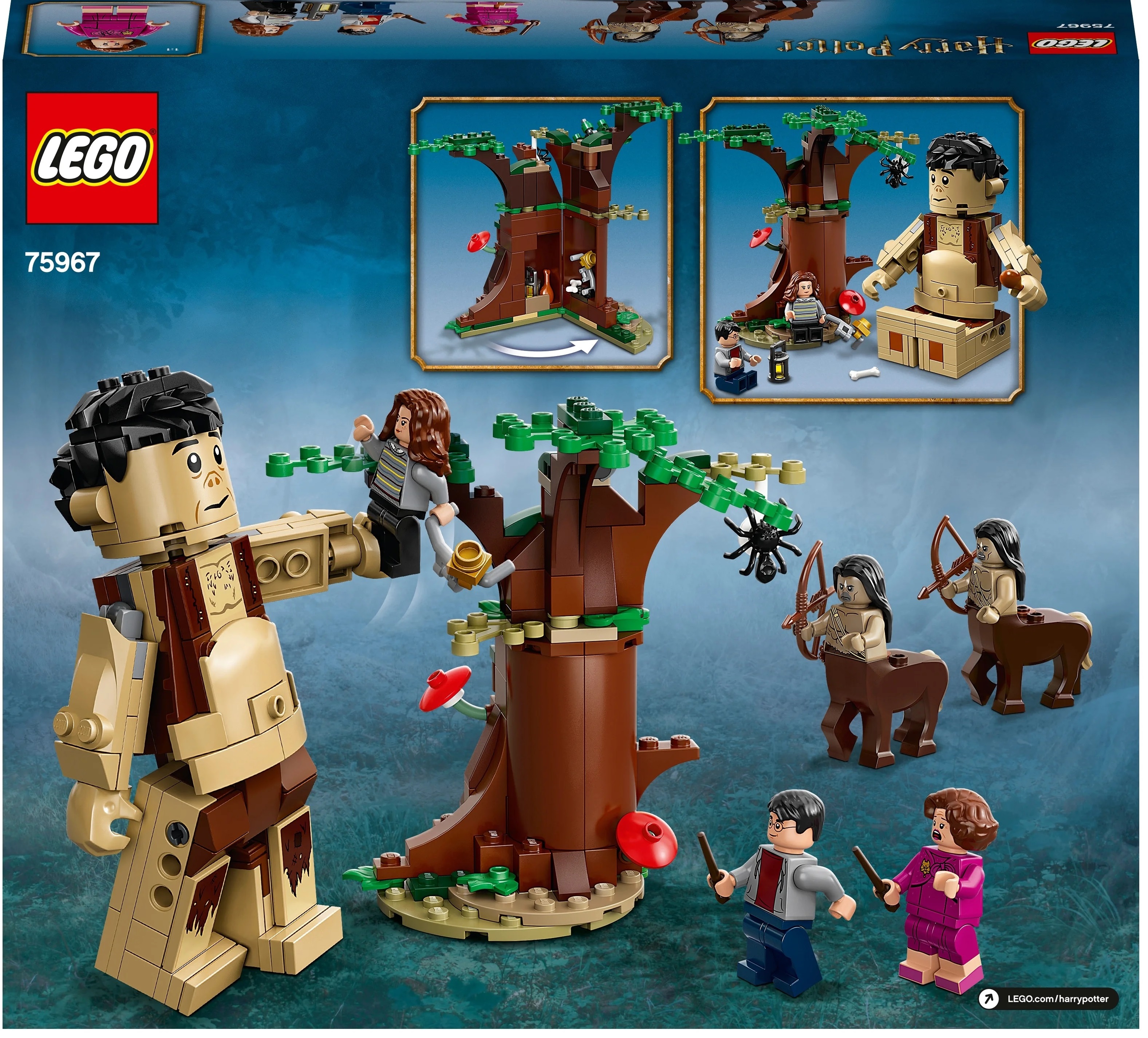 Конструктор LEGO Harry Potter Грохх и Долорес Амбридж блочный - фото 3