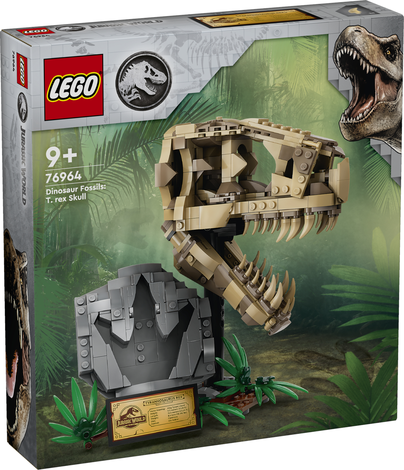 Конструктор LEGO Jurassic World Череп T-Rex блочный - фото 3