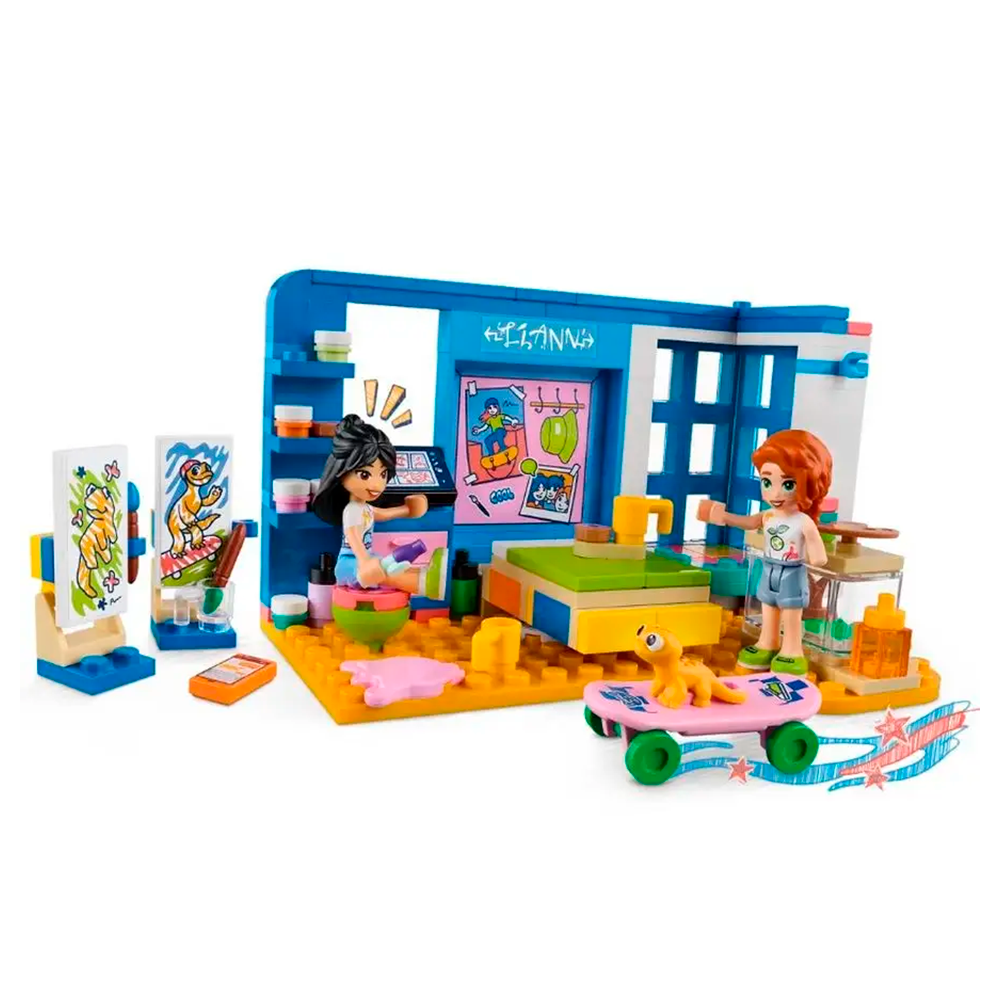 Конструктор LEGO Friends Комната Лиэнн 204 дет. - фото 6