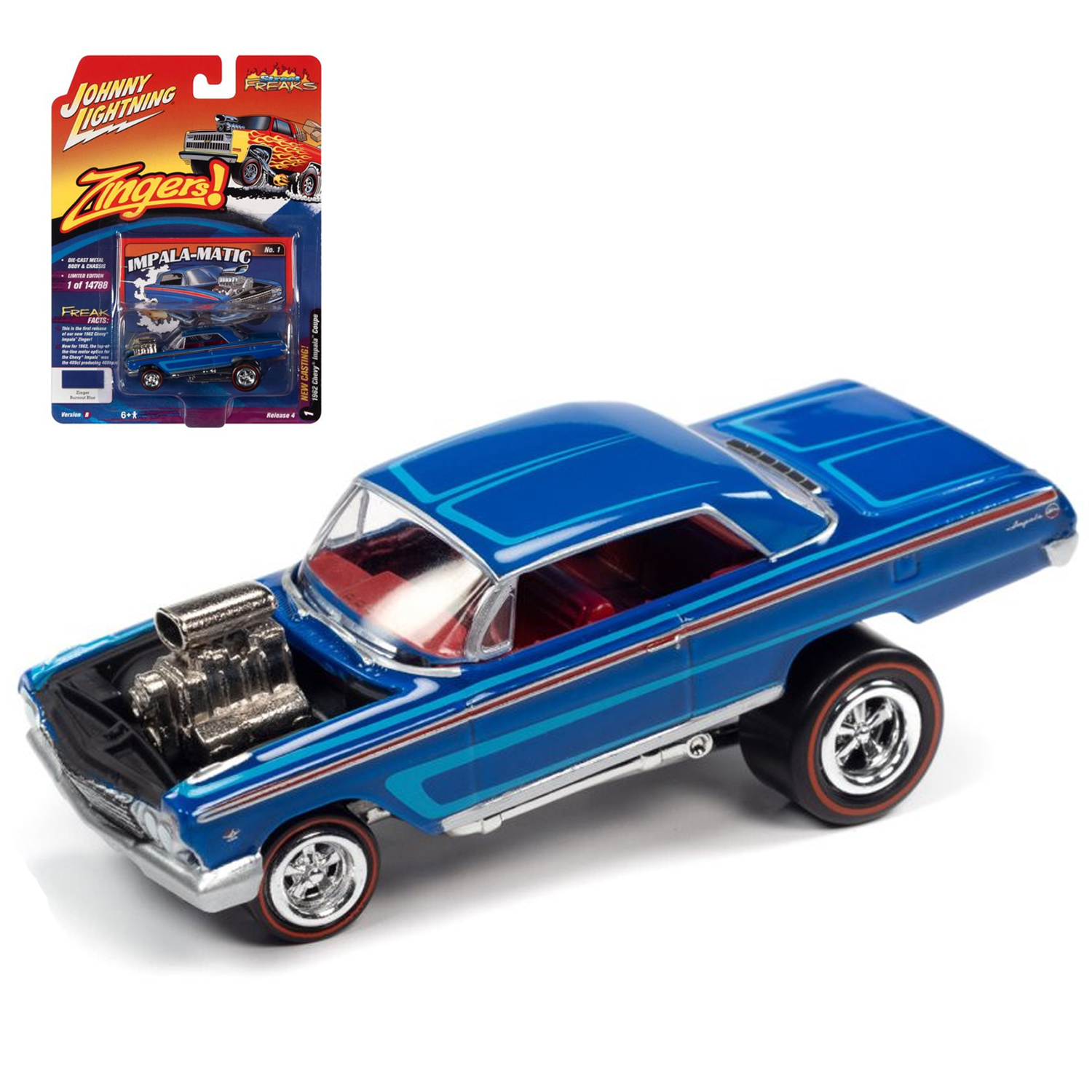 Автомобиль Johnny Lightning 1:64 JLSF022B-R4-N1 - фото 1