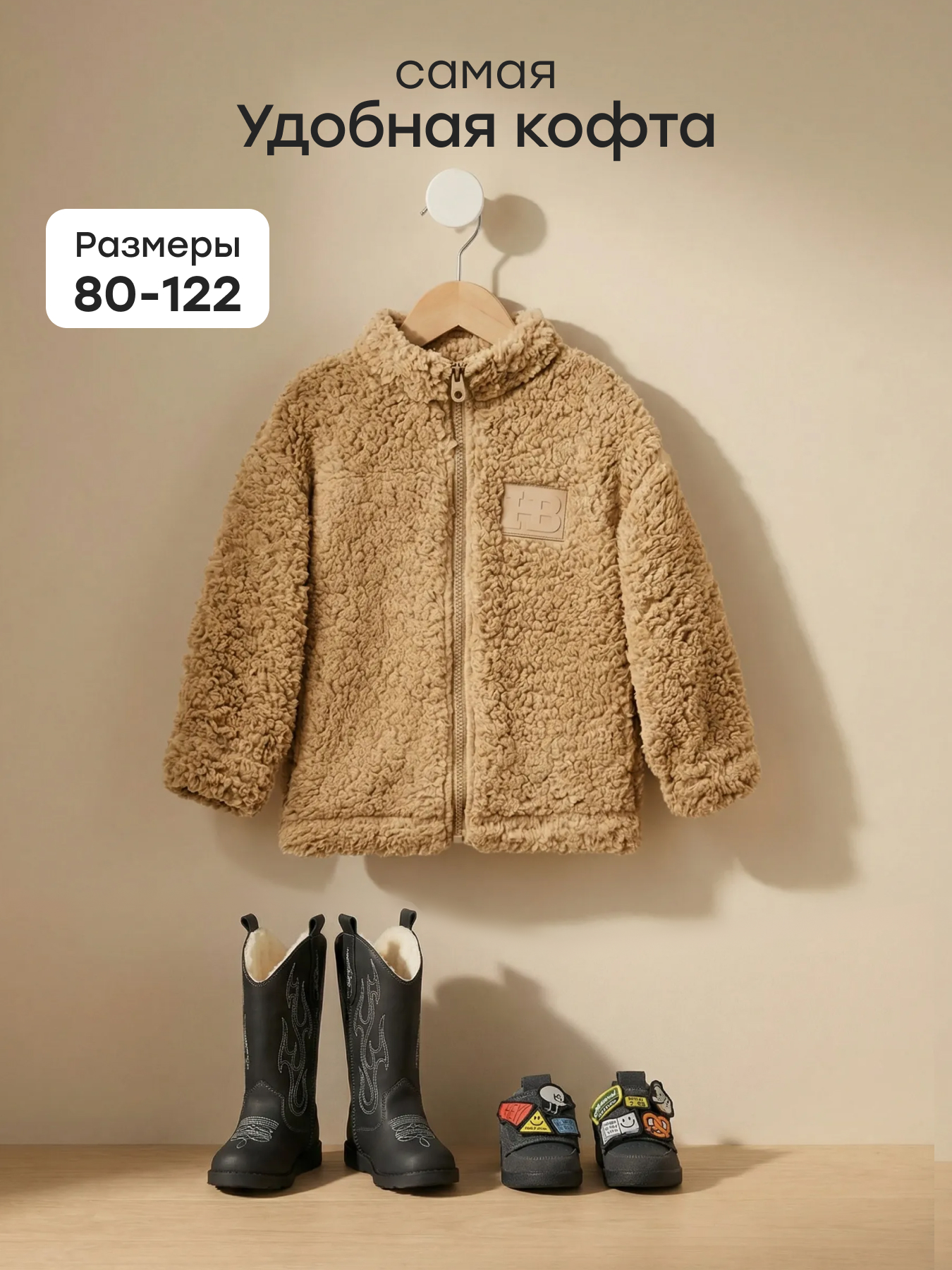 Куртка Happy Baby 89062-1_caramel - фото 2