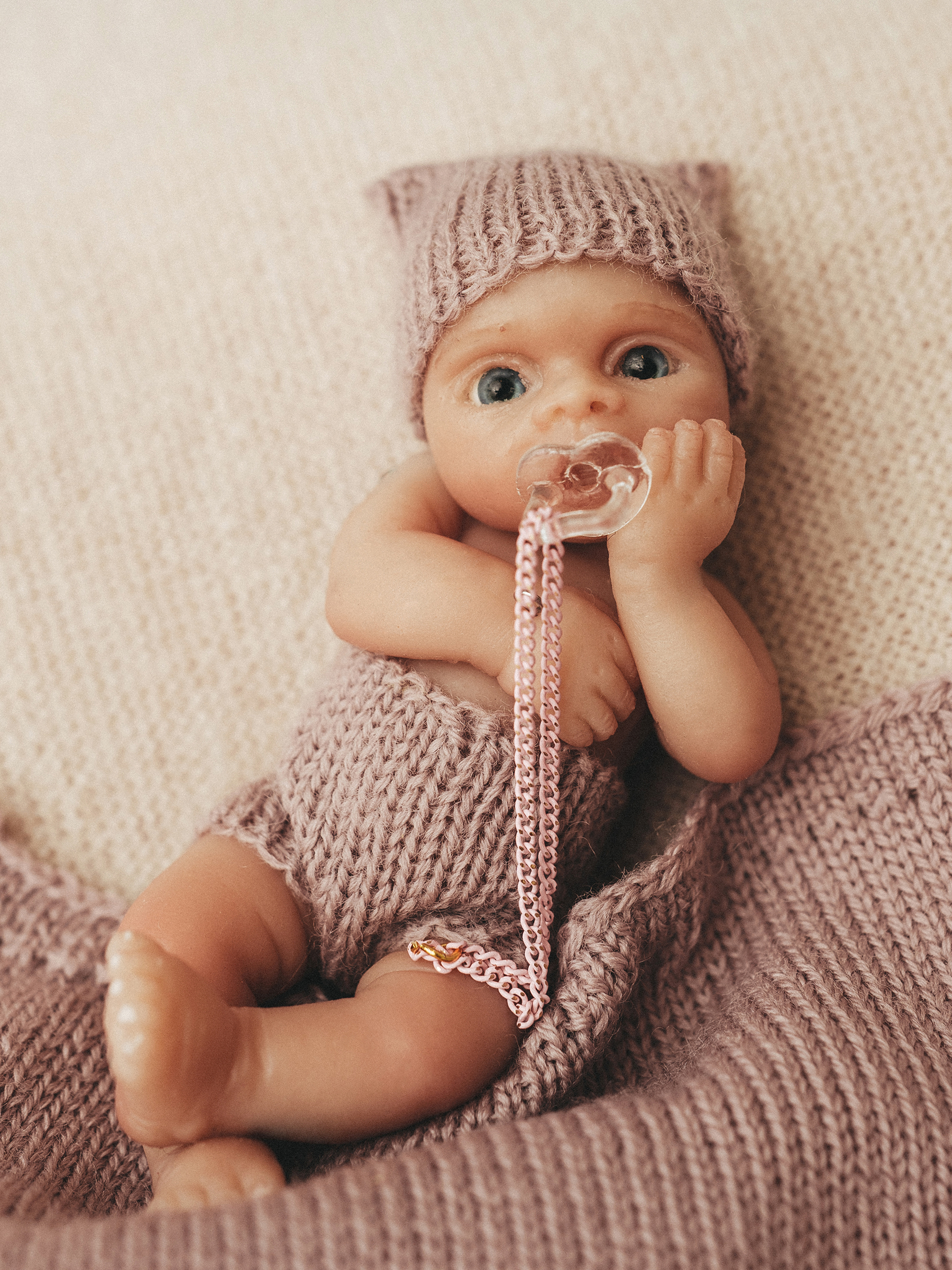 Кукла мини Magic Manufactory Magic baby Пупс Reborn высота 12 см 4631162180895 - фото 1