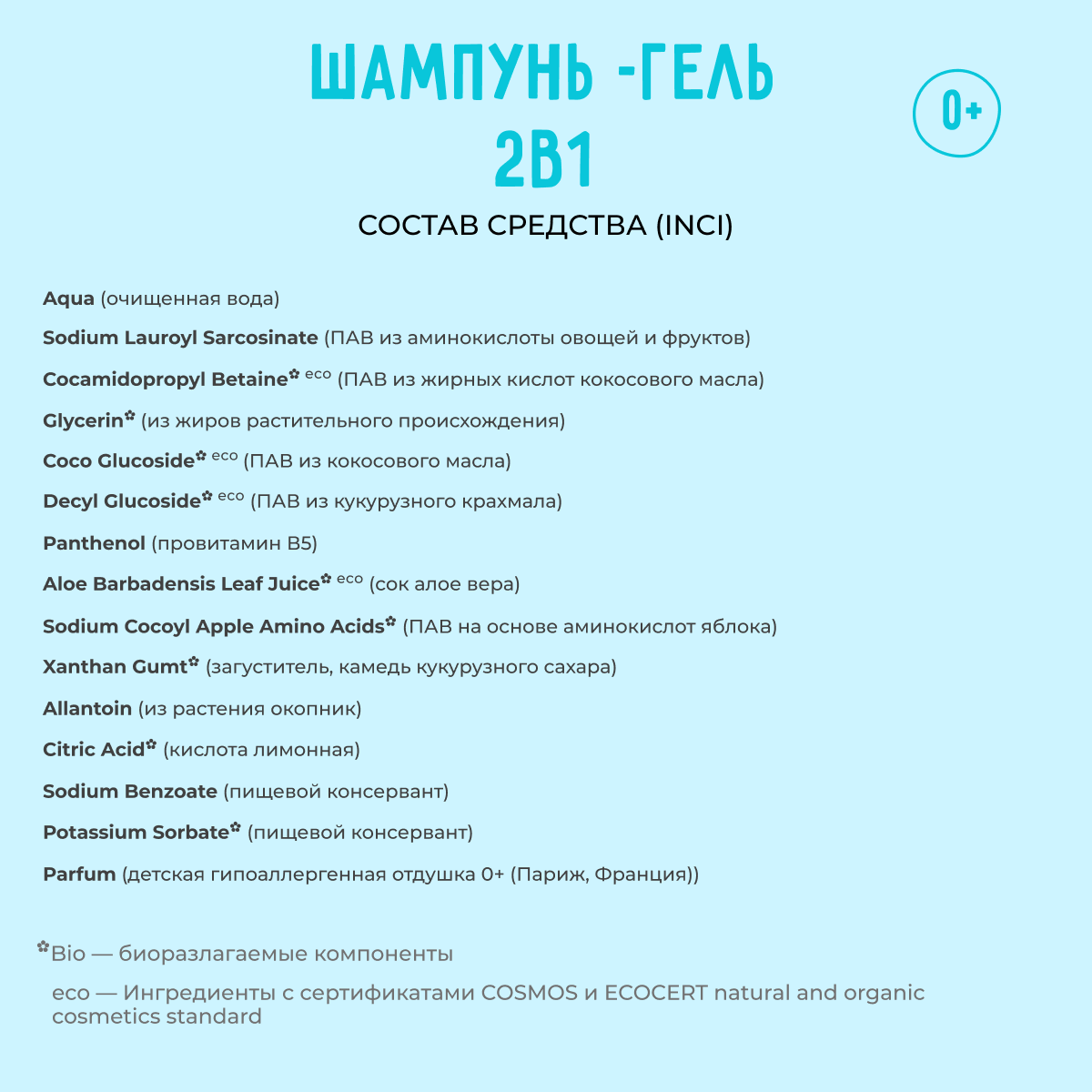 Шампунь BABYiD 2в1 - фото 7
