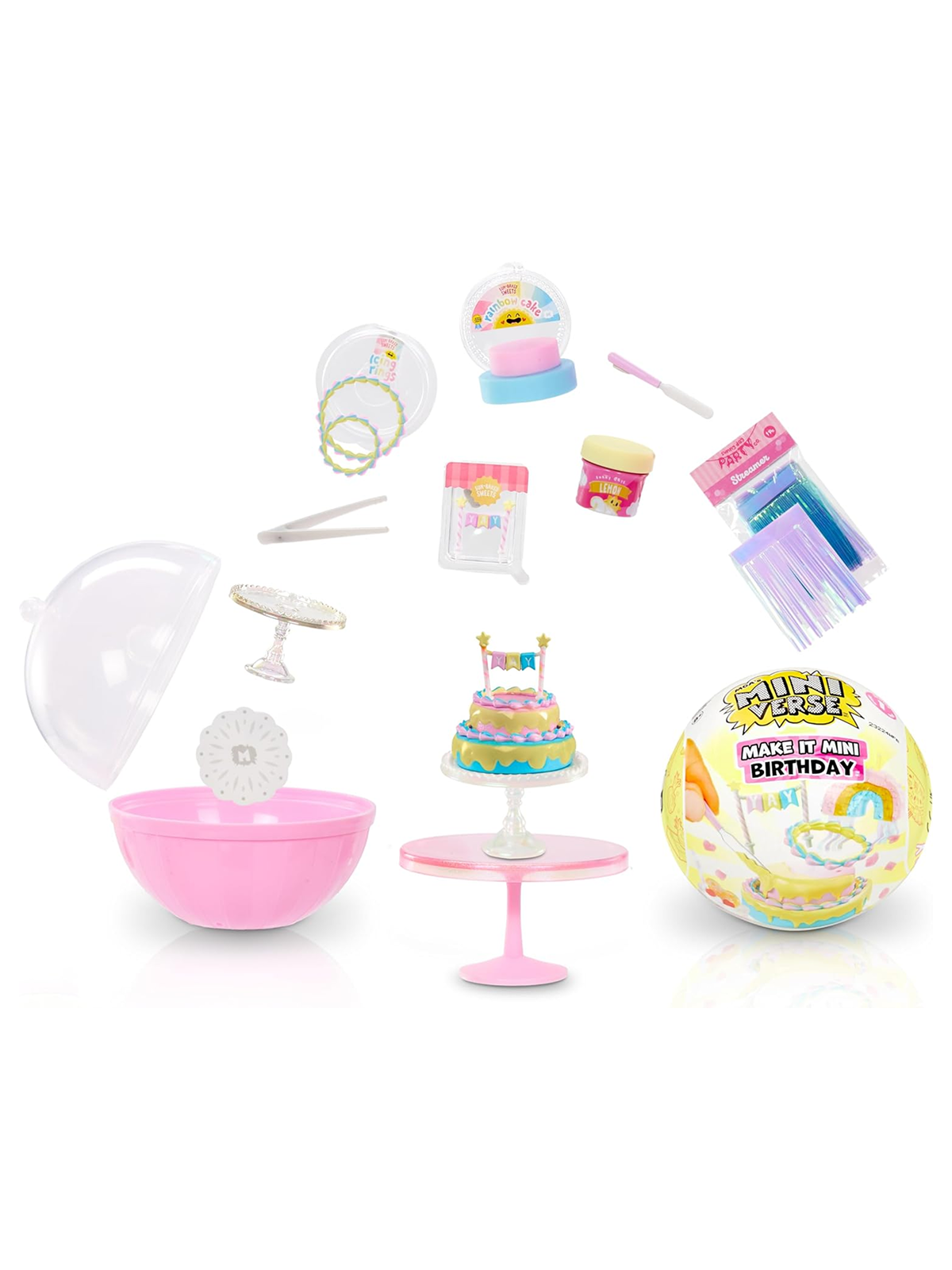 Игровой набор MGAs MiniVerse Birthday мини-еда - фото 2