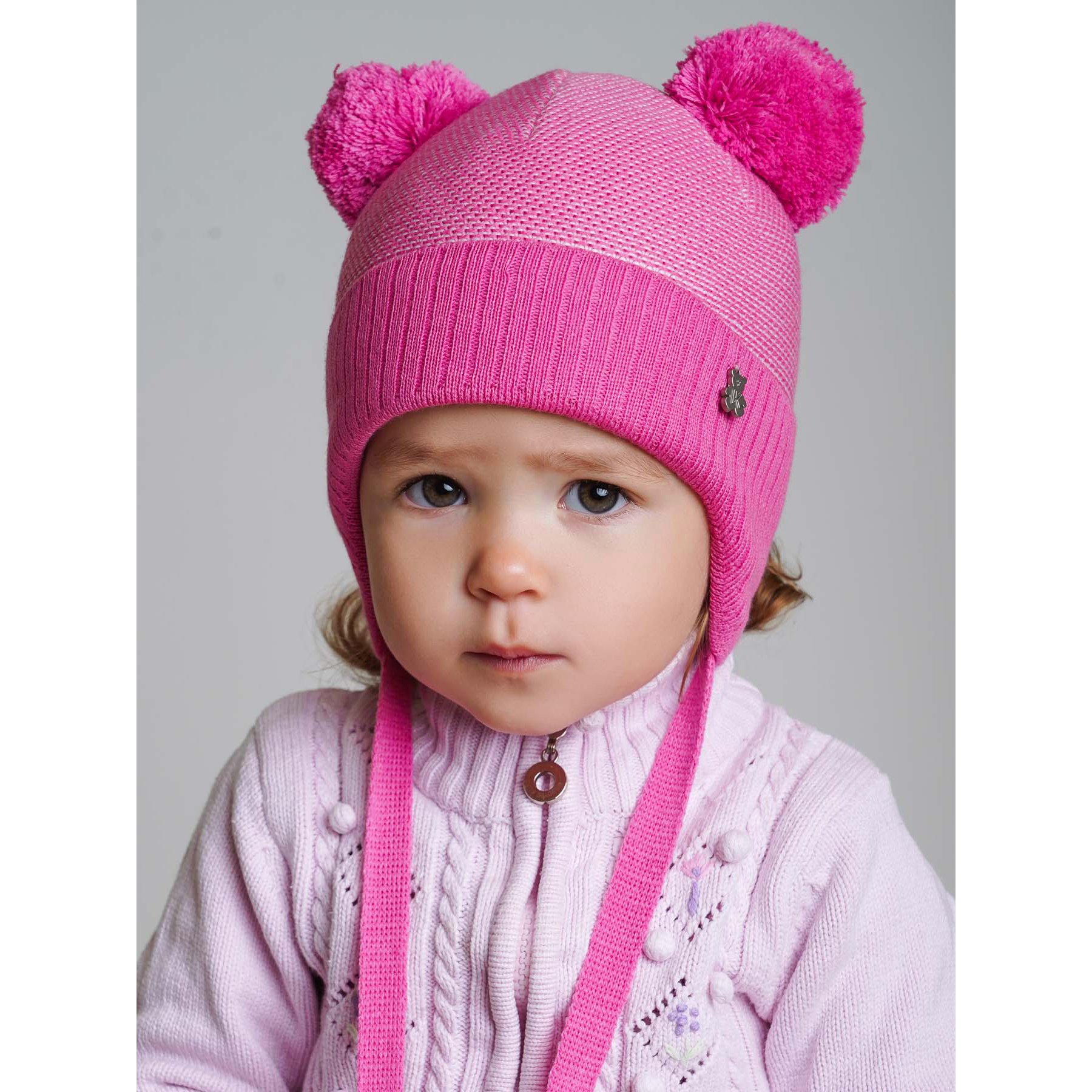 Шапка ПриКиндер M1-2119 Цвет: Розовый - фото 15