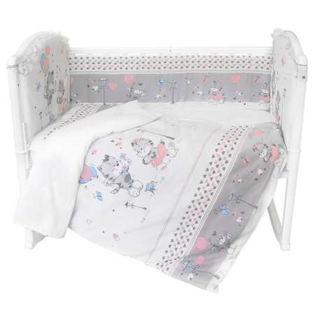Комплект постельного белья Baby Nice Сердечки 3предмета C101/10