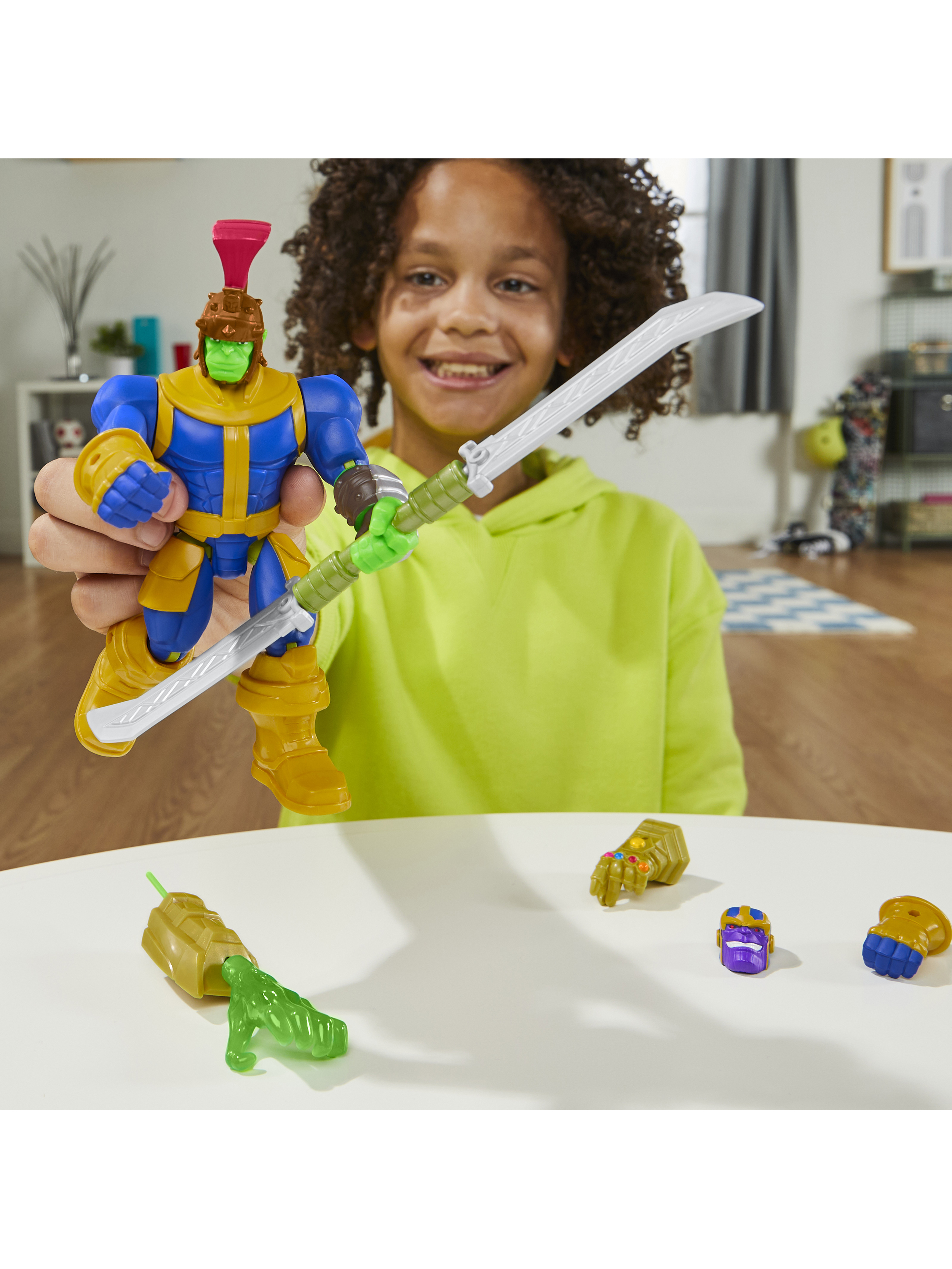 Фигурка Hasbro Делюкс MixMashers Thanos - фото 17