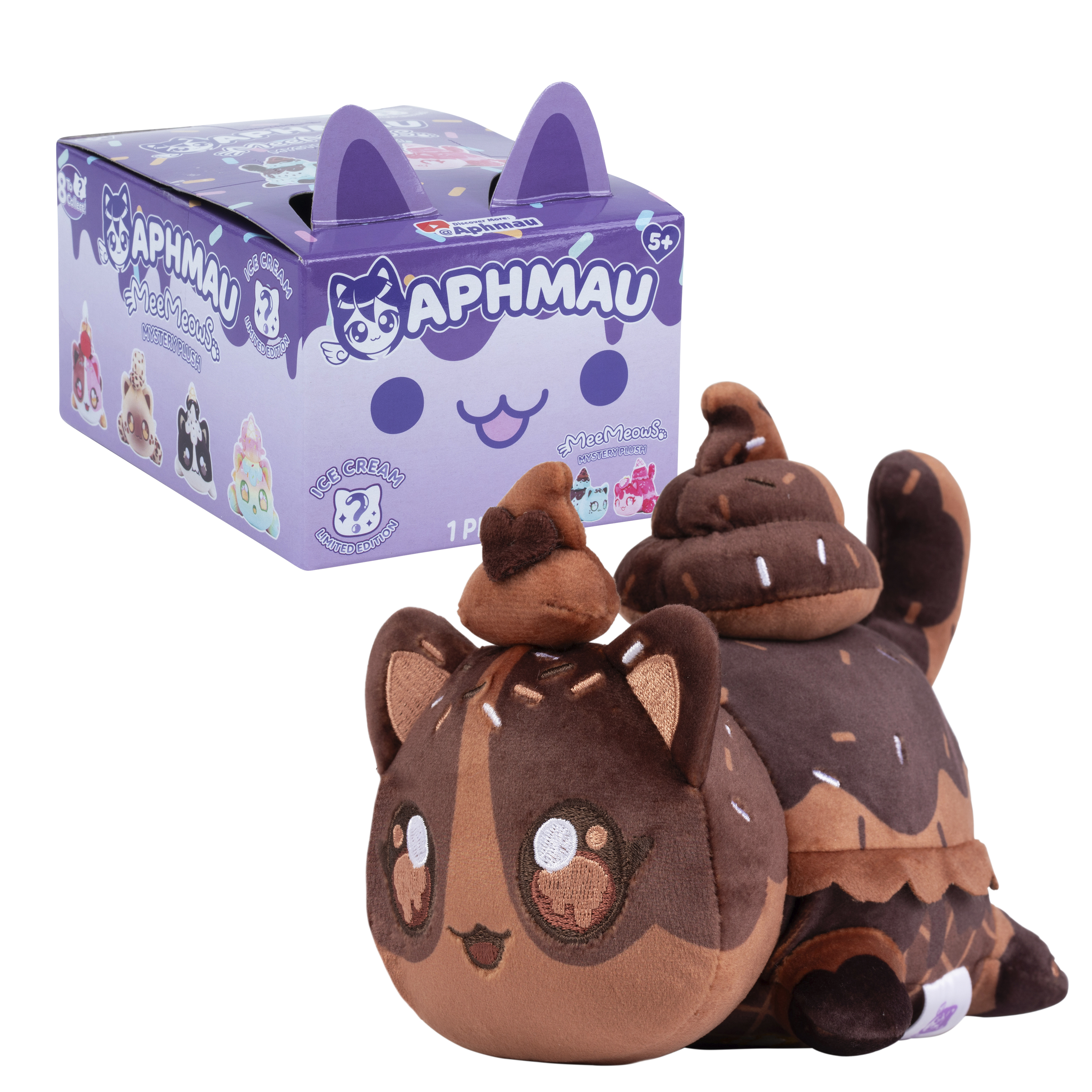 Мягкая игрушка APHMAU Мороженое Сюрприз 15см - фото 16