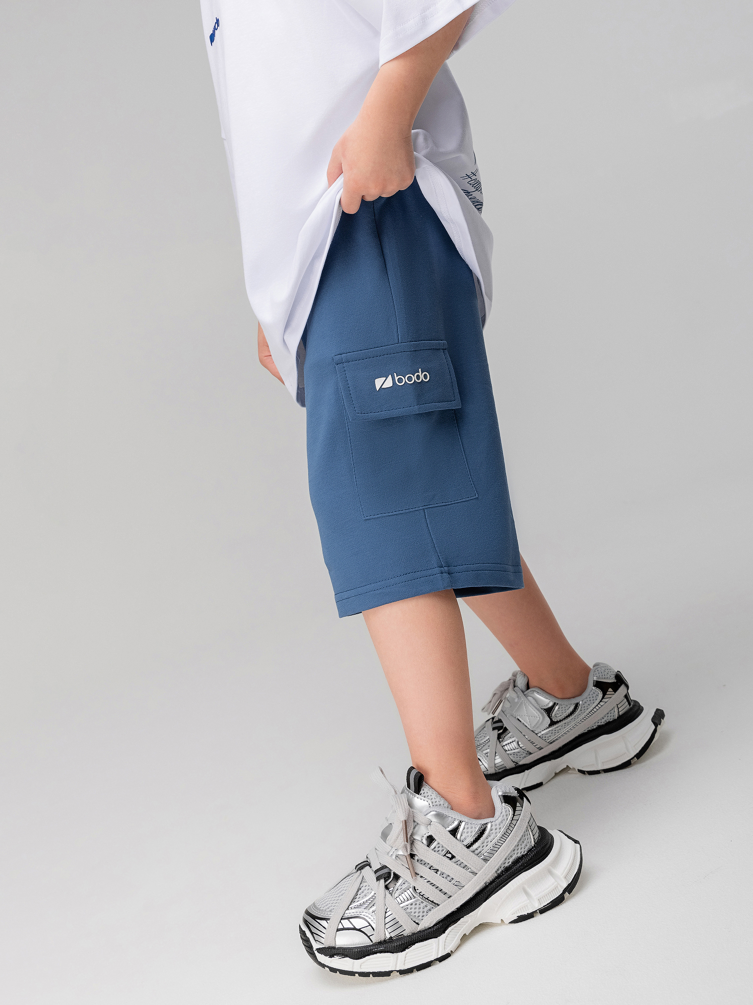 Шорты Bodo 8-89МU_деним (белый) - фото 4