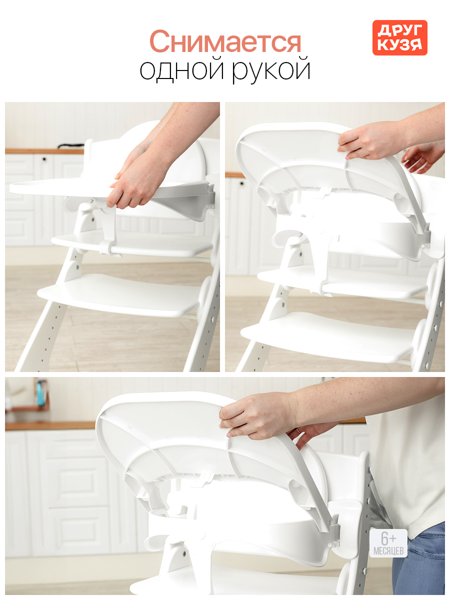 Стульчик для кормления Друг Кузя - фото 7