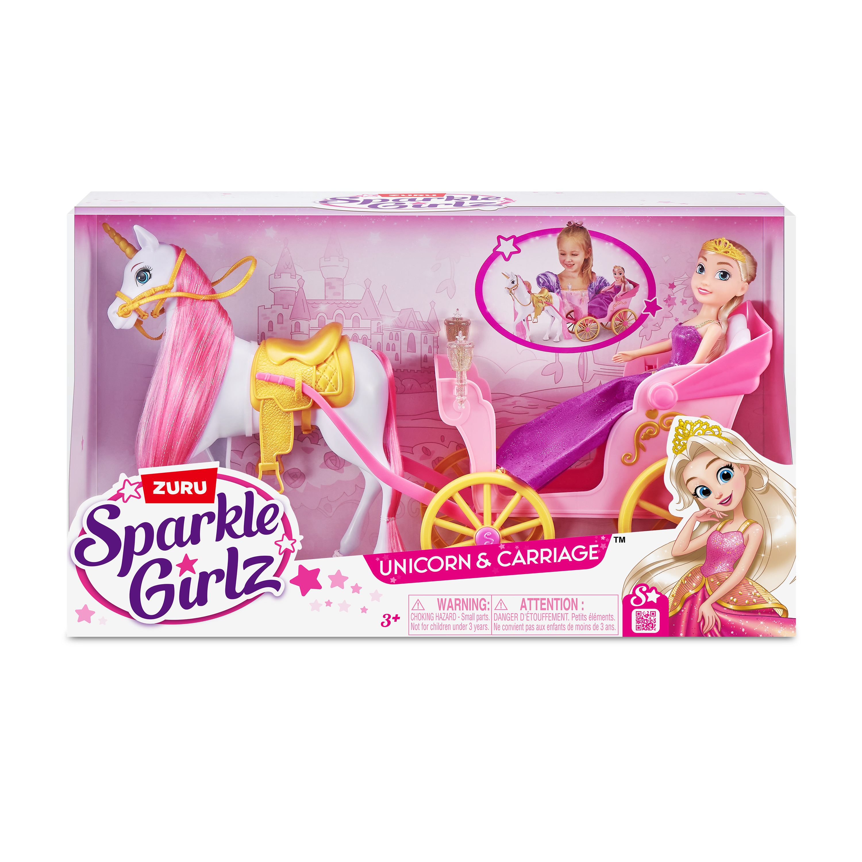 Кукла модельная Zuru Sparkle Girlz с каретой 10068 - фото 14