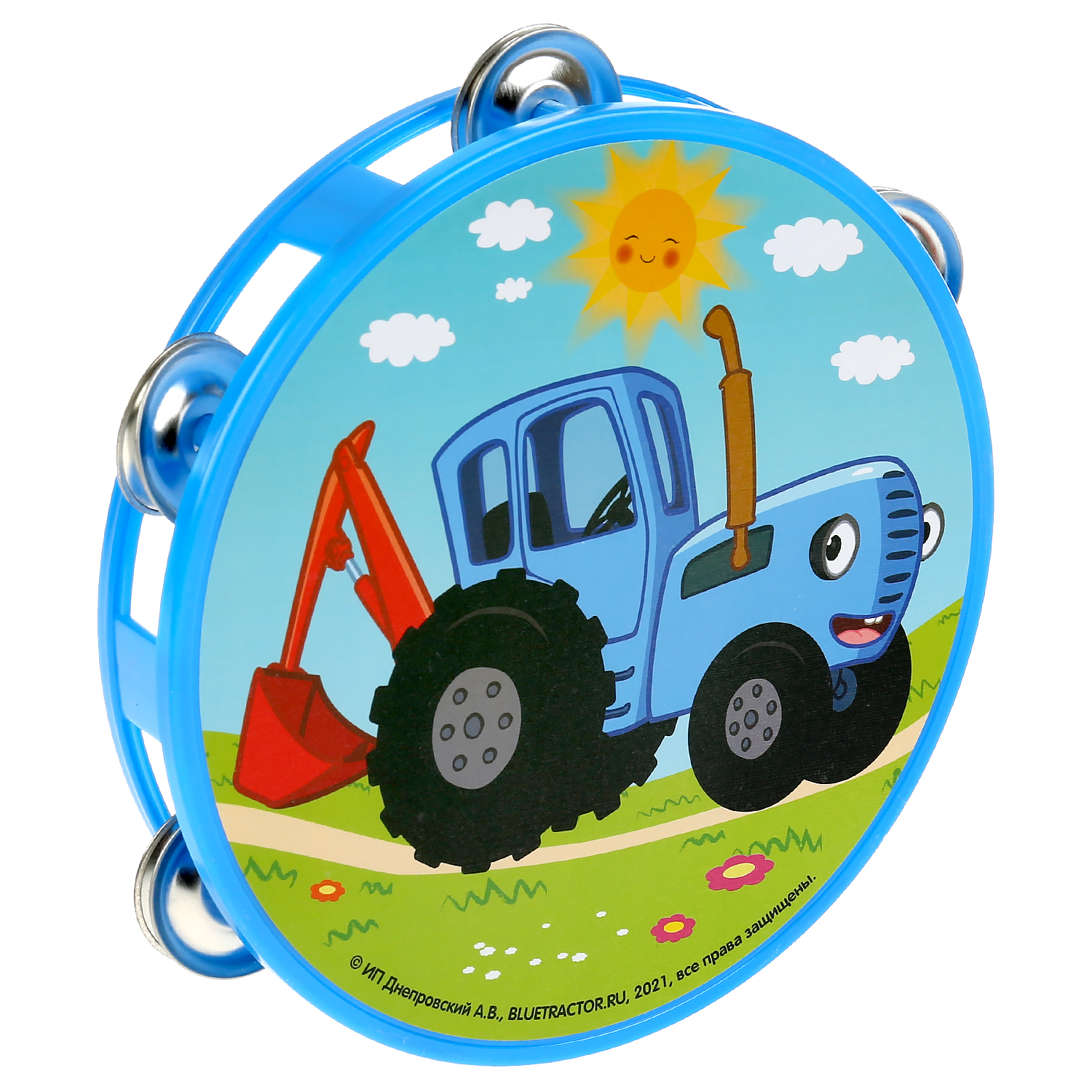 Игрушка музыкальная Играем вместе бубен - фото 1