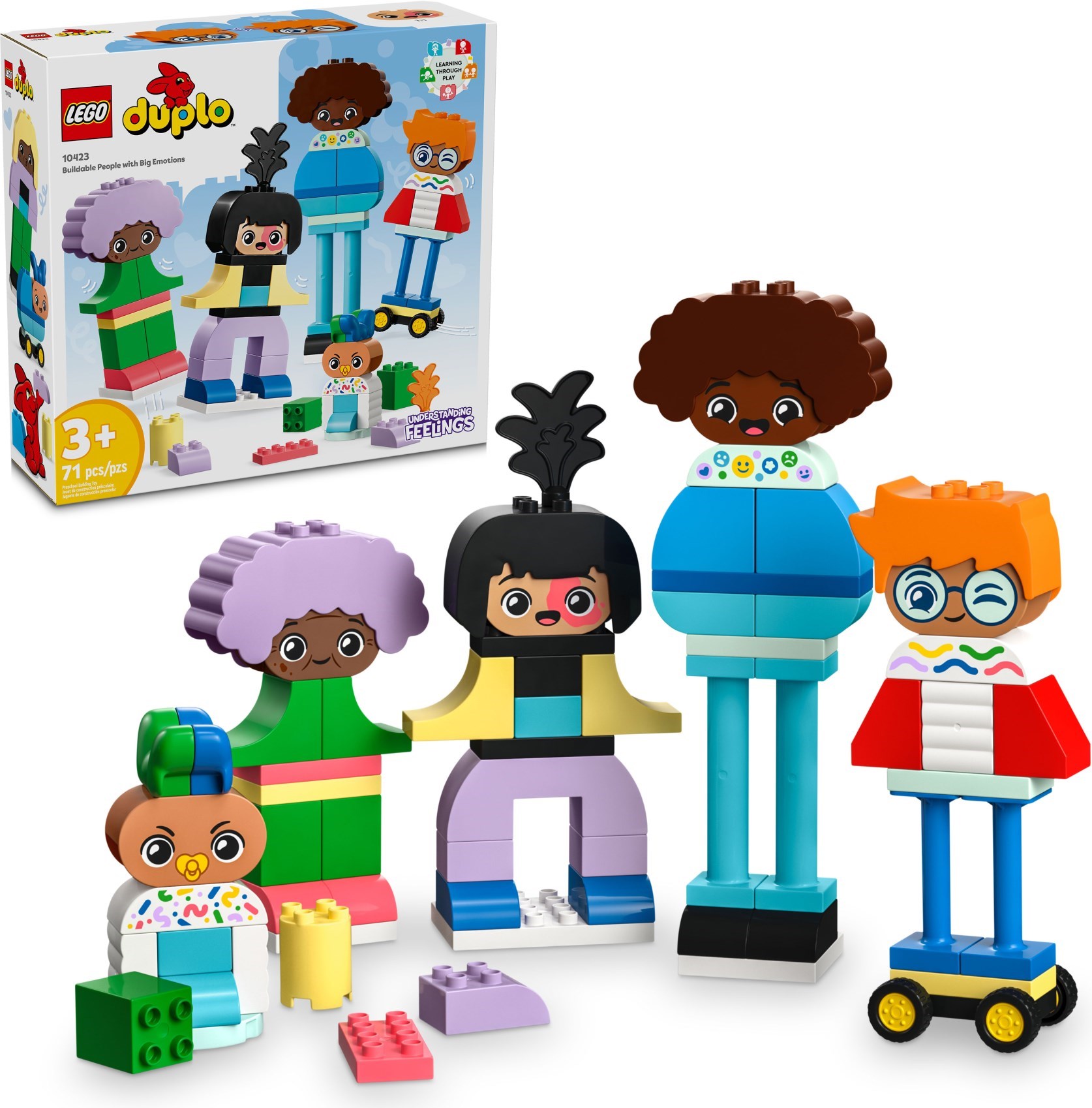Изображение товара LEGO DUPLO Люди с эмоциями 10423 конструктор для развития эмоций и творчества дошкольников Изображение товара LEGO DUPLO Люди с эмоциями 10423 конструктор для развития эмоций и творчества дошкольников