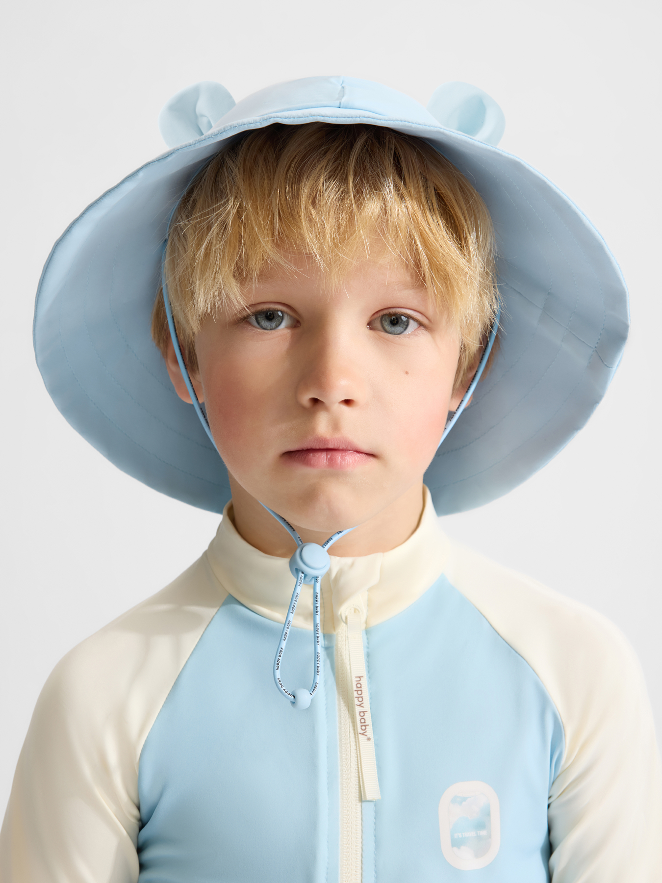 Изображение товара Панама Happy Baby Летняя детская панама с ушками