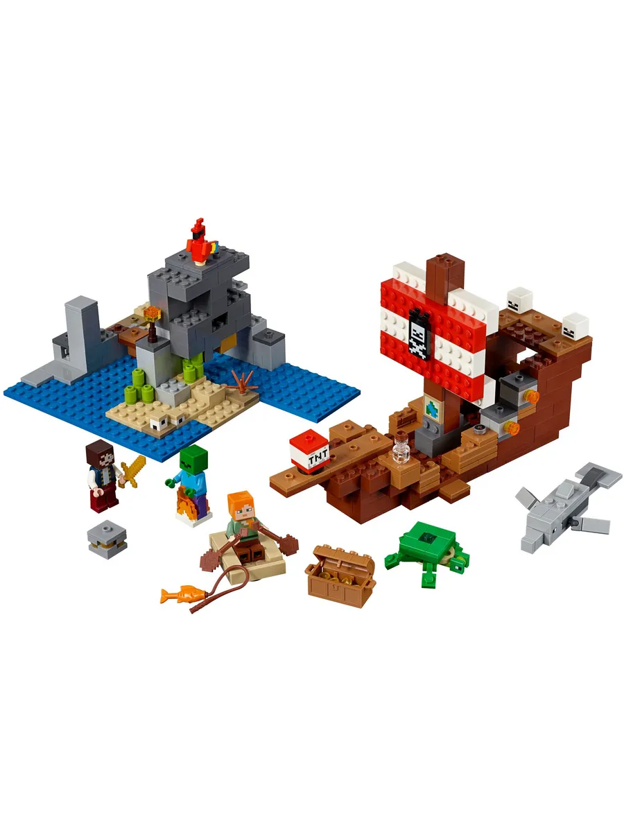 Конструктор LEGO Minecraft 386 дет. - фото 4