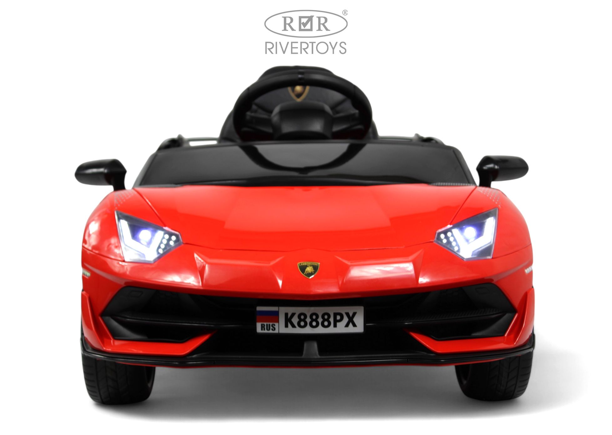 Электромобиль RIVERTOYS K888PX-RED С пультом ДУ - фото 2