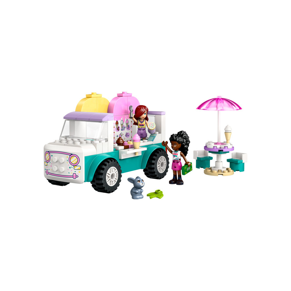 Конструктор LEGO Friends Грузовик с мороженым 42644 896 дет. - фото 2