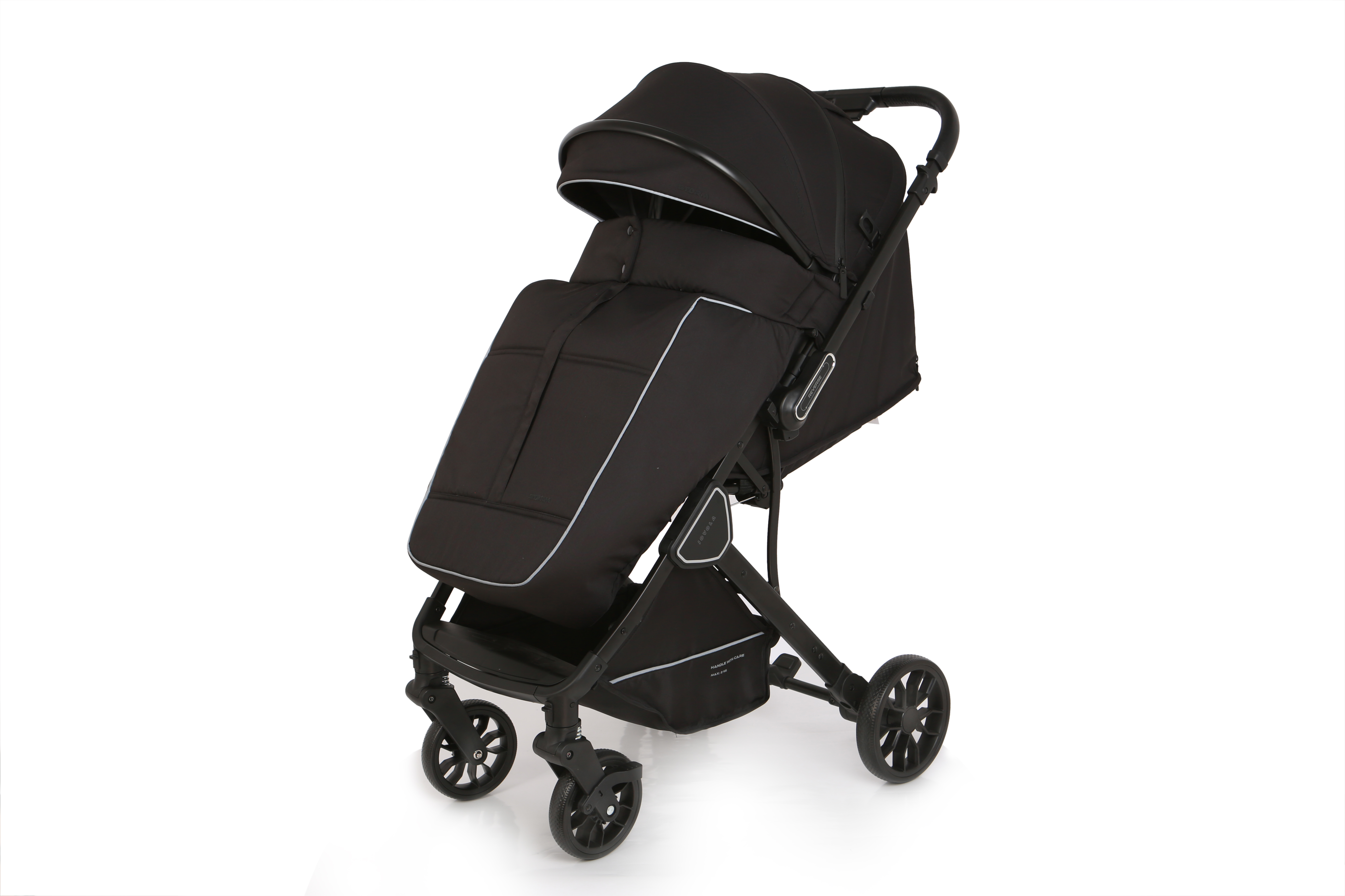 Коляска прогулочная JOVOLA Storm черный - фото 2