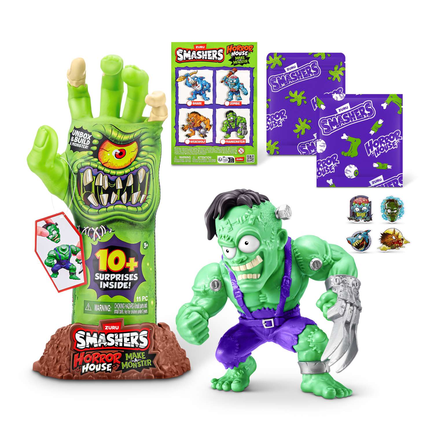 Набор игровой Zuru Smashers Horror House Рука 74139 - фото 10