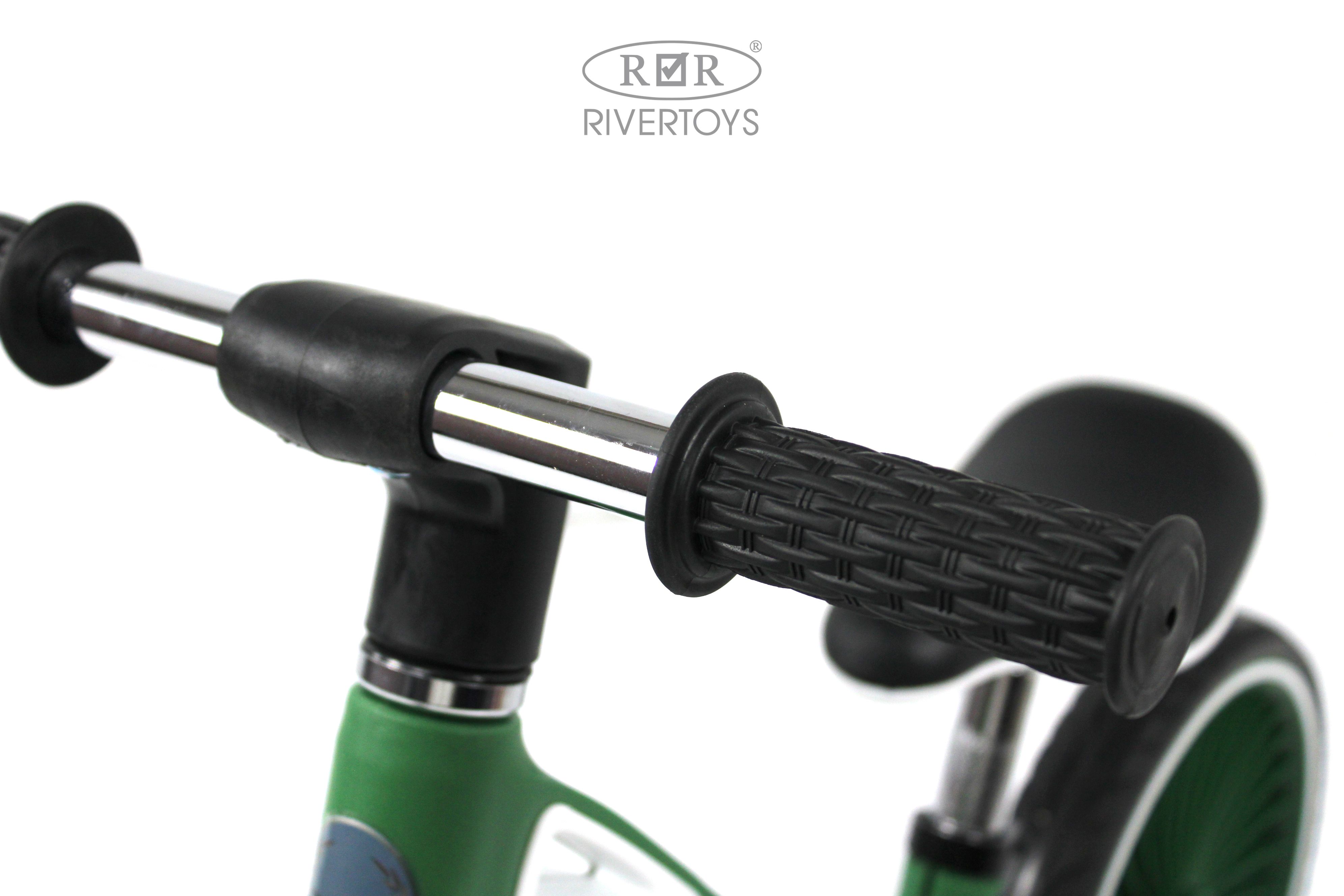 Двухколесный беговел RIVERTOYS 12 дюймов - фото 8