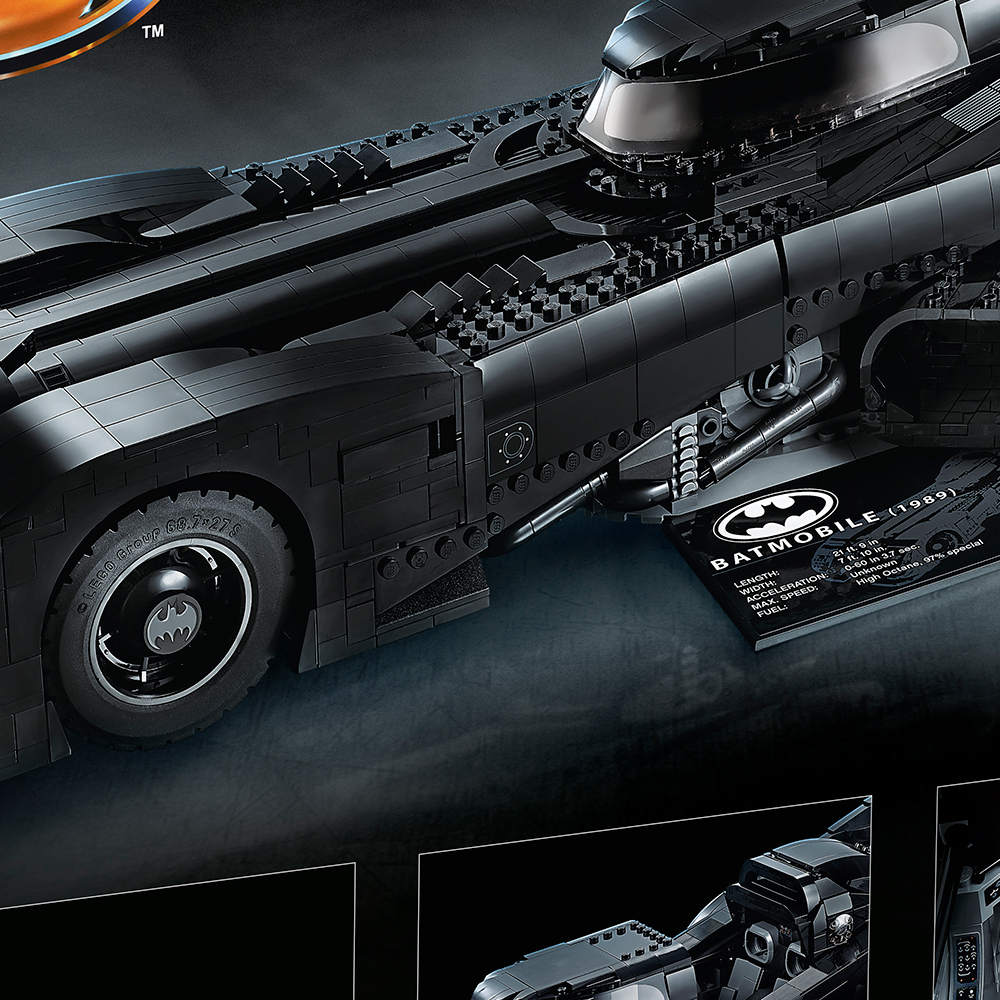 Конструктор LEGO DC Super Heroes Бэтмобиль 1989 76139 493 дет. - фото 2