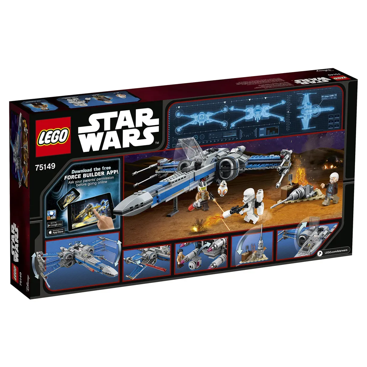 Конструктор LEGO Star Wars 75149 717 дет. - фото 3