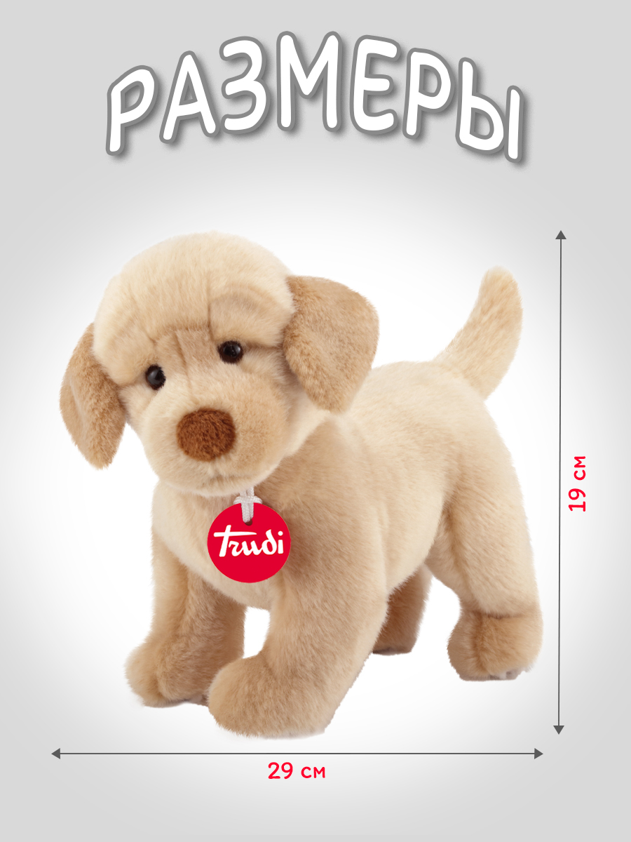 Мягкая игрушка Trudi Лабрадор Лиам 29 см - фото 2