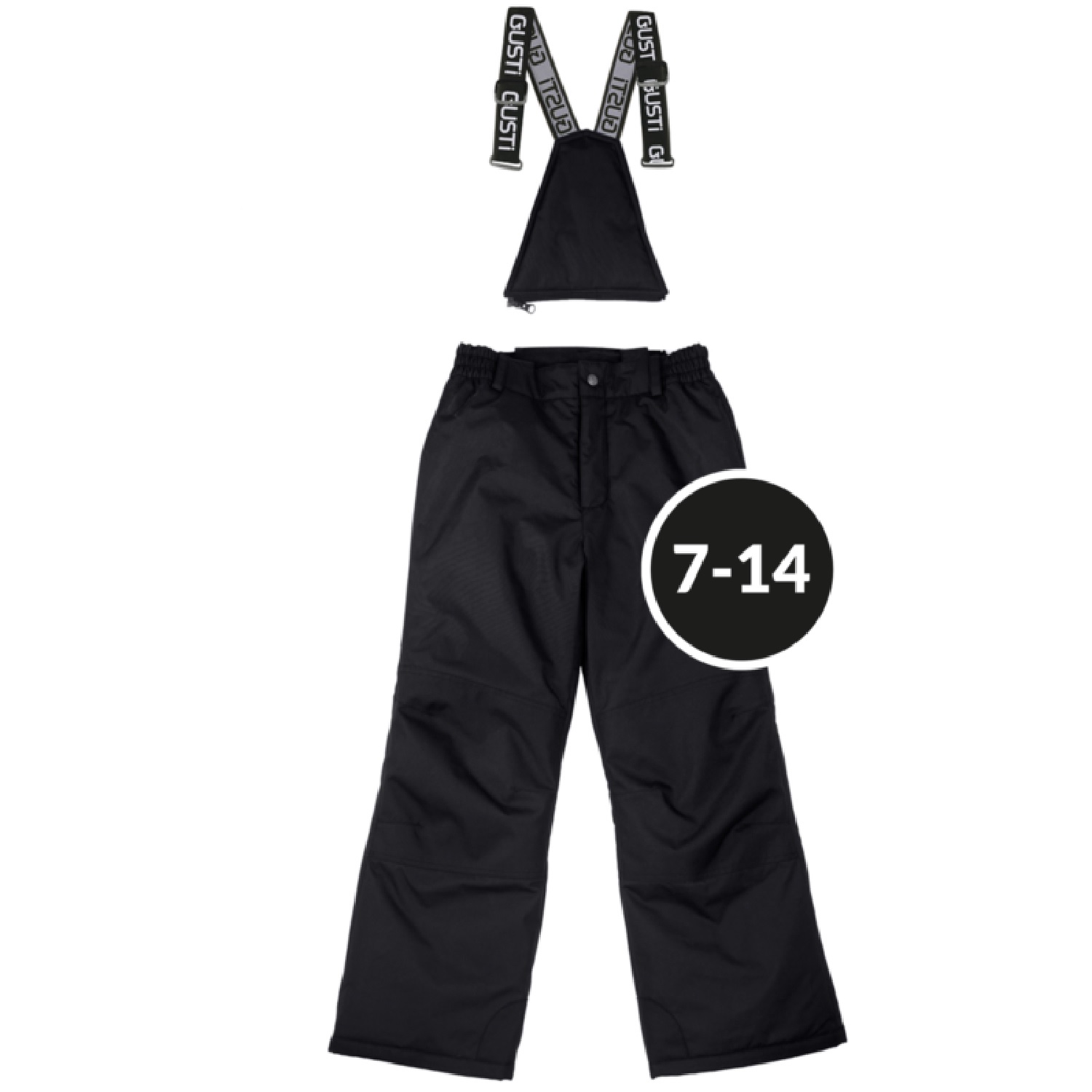 Куртка и полукомбинезон GUSTI GW22GS921-BLACK - фото 8