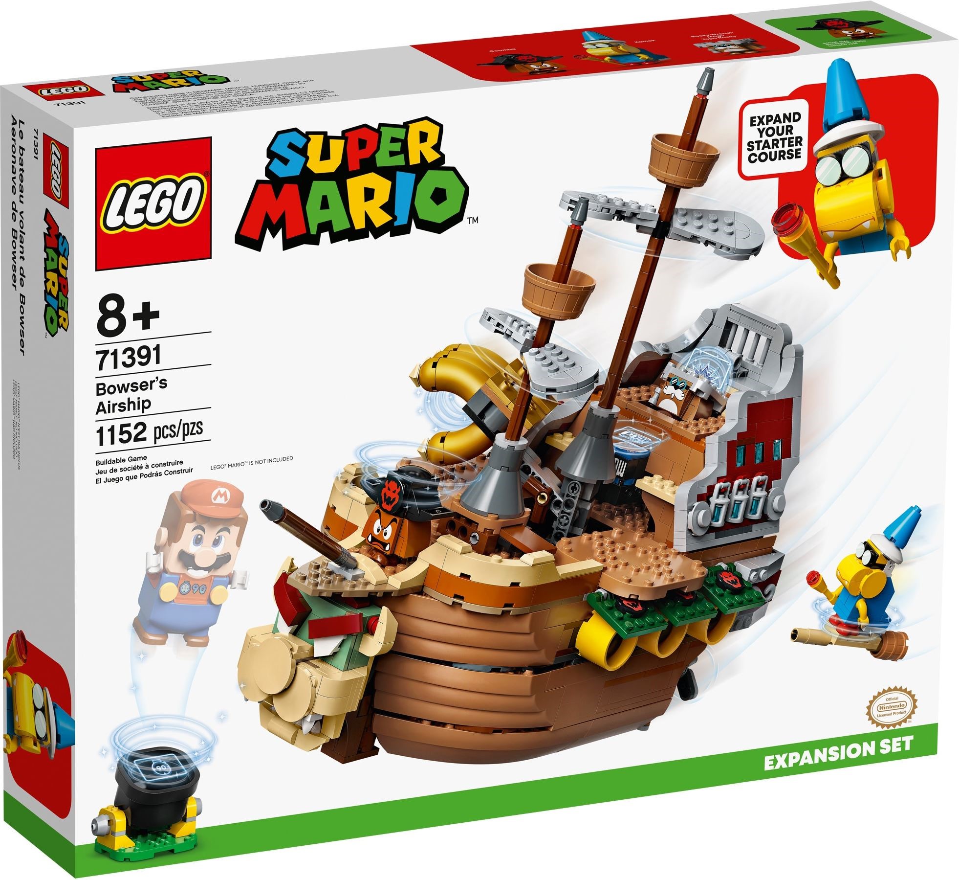 Конструктор LEGO Super Mario 71391 1152 дет. - фото 1