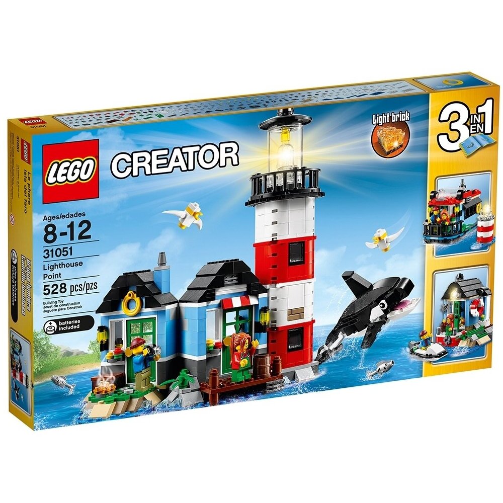 Конструктор LEGO Creator Маяк 31051 528 дет. - фото 3