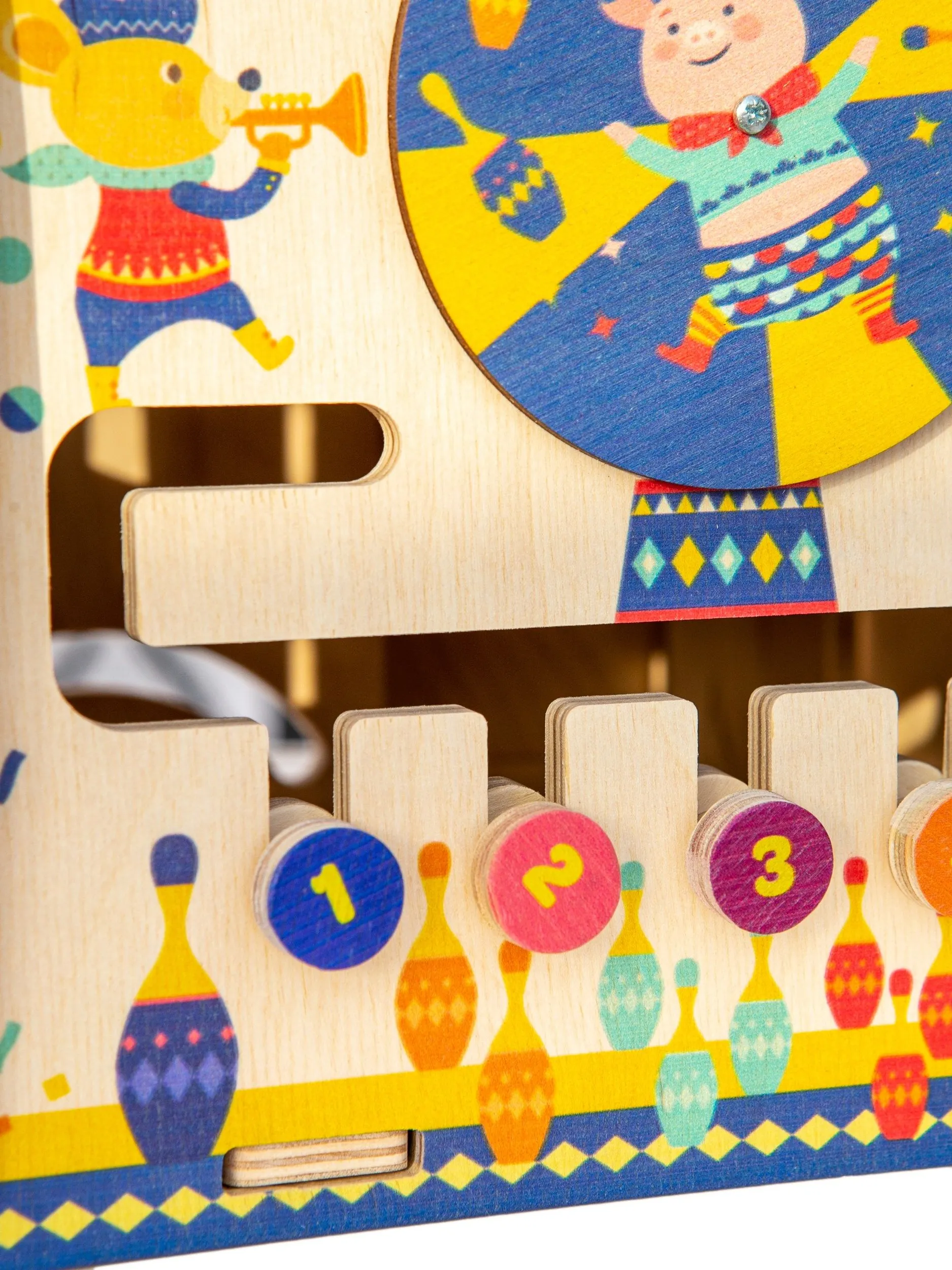 Игрушка Mag Wood бизиборд Цирк - фото 13