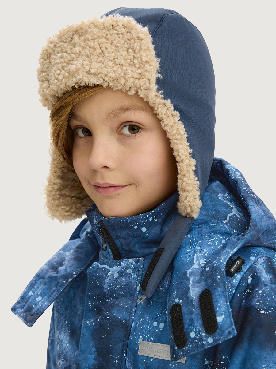 Шапка NIKASTYLE 11з16325 деним - фото 1