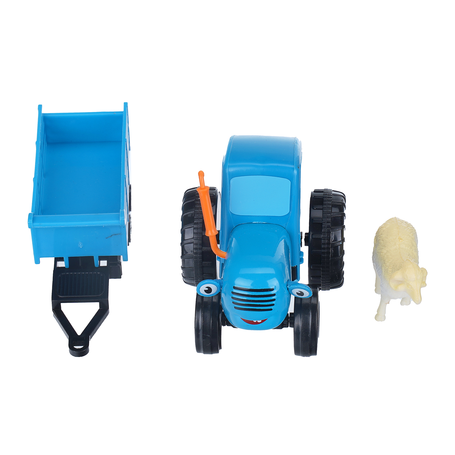 Трактор Технопарк Синий трактор 412593 - фото 4