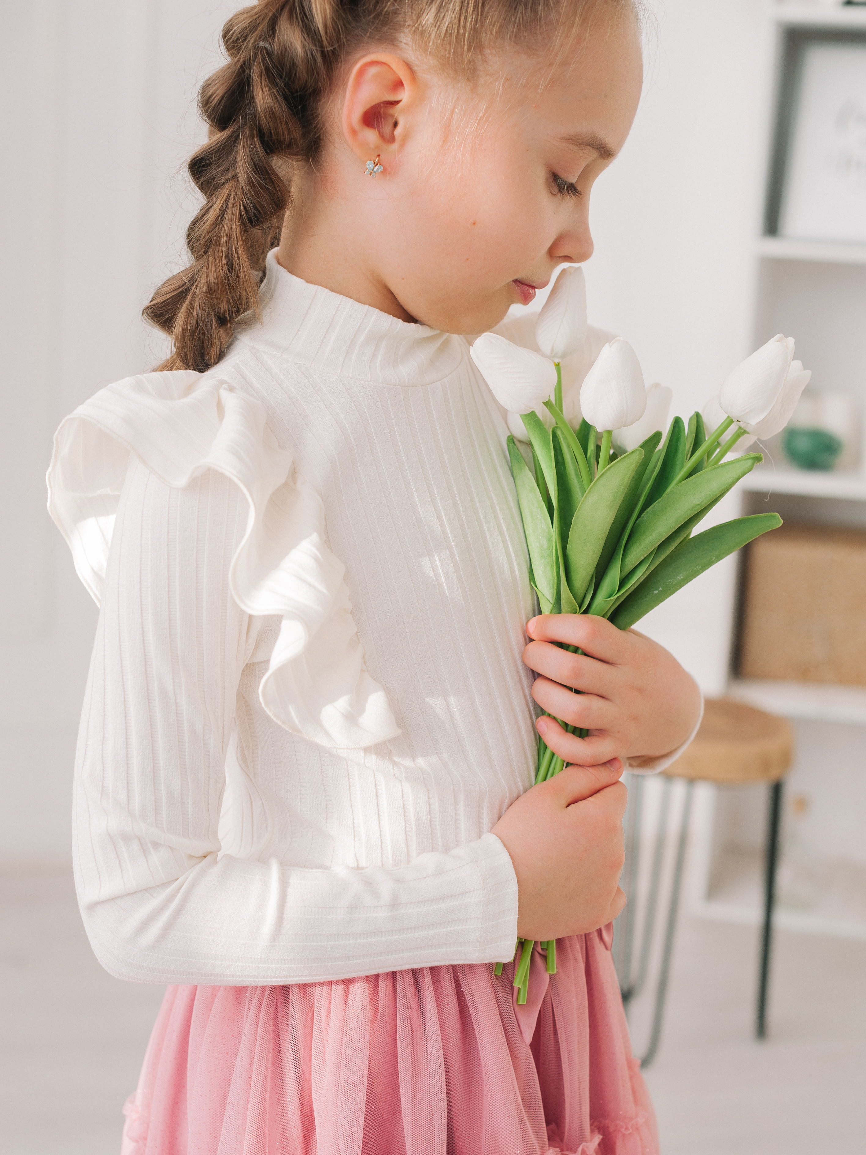 Водолазка MiloTa ВЛ01/молочный - фото 4