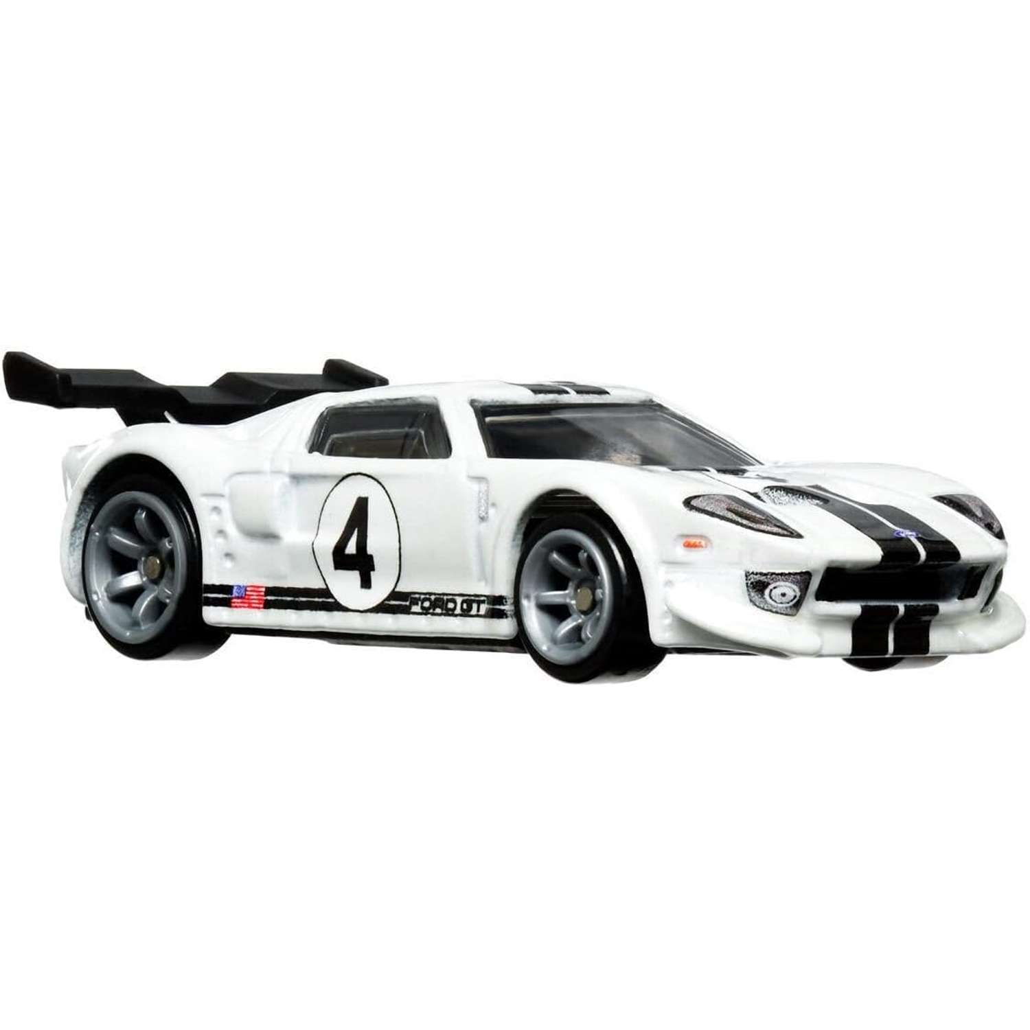 Автомобиль Hot Wheels Ford 1:64 белый FPY86 - фото 1