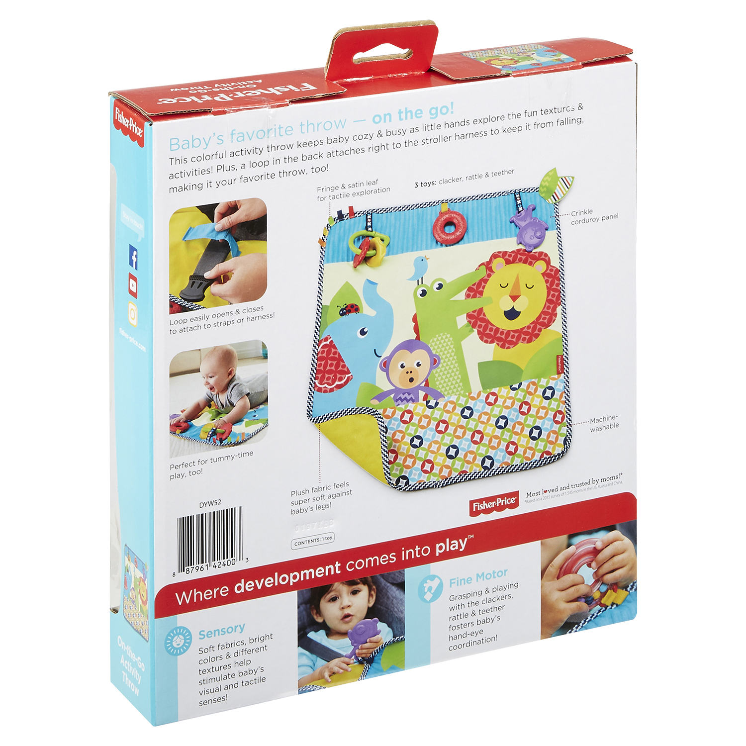 Коврик Fisher Price Пойдем на прогулку - фото 3