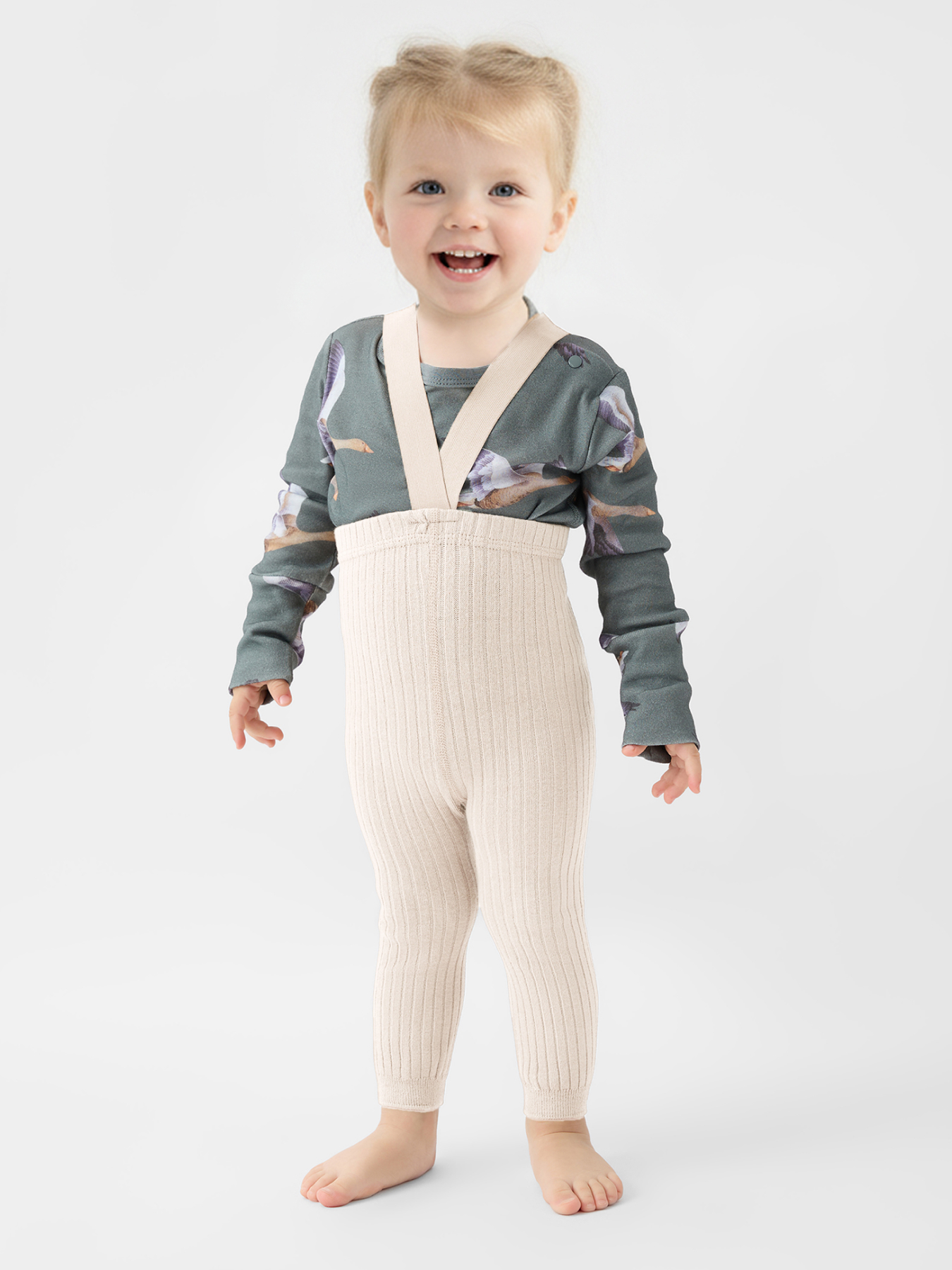 Леггинсы Happy Baby 88182-0_cream - фото 1