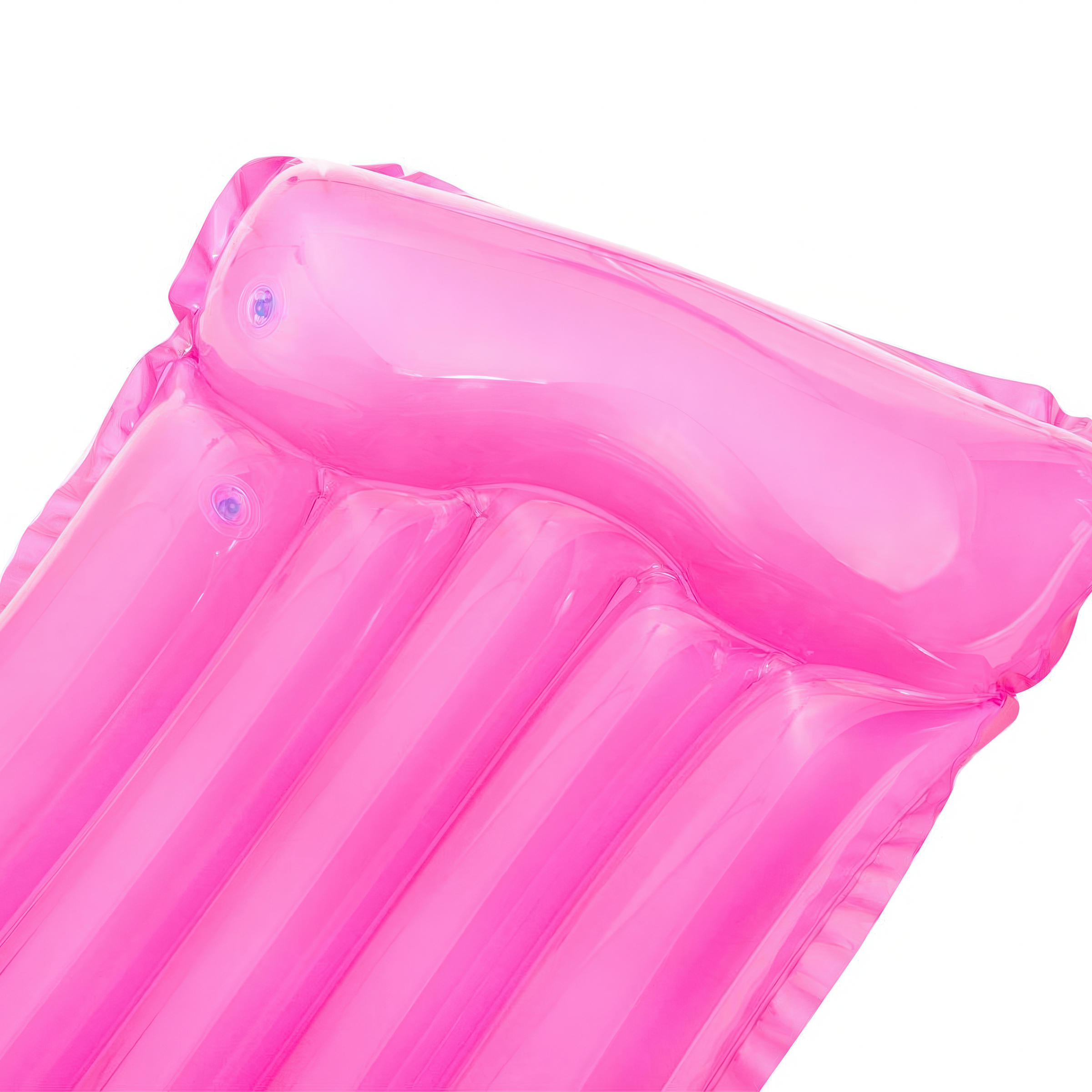 Надувной матрас для плавания Bestway 183 х 76 водяной матрац для бассейна моря речки пляжа розовый - фото 2
