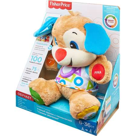 Игрушка развивающая Fisher Price Ученый щенок Первые слова FPN77