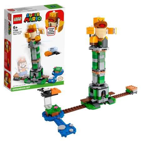 Конструктор LEGO Super Mario Падающая башня босса блочный