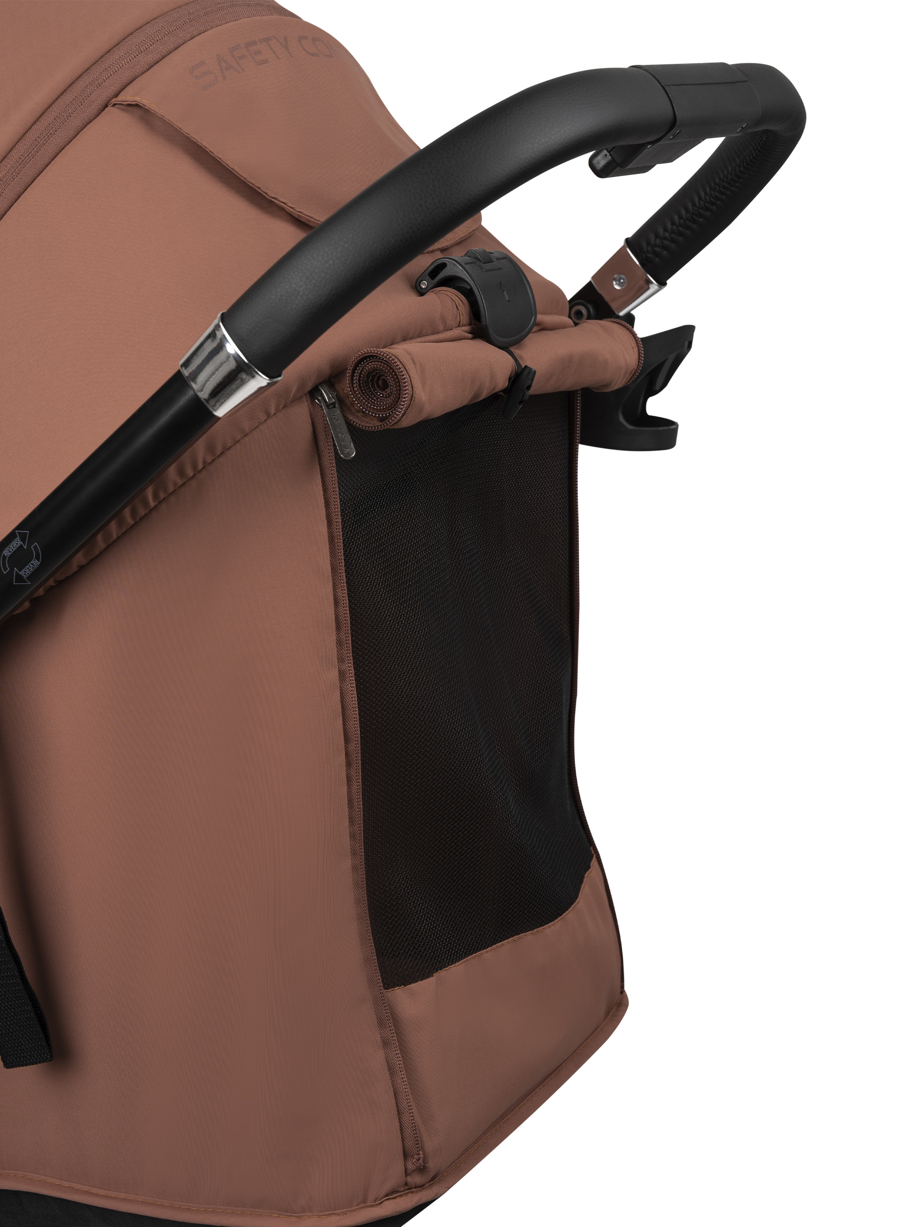 Коляска прогулочная JOVOLA Magma с перекидной ручкой оранжевый - фото 36